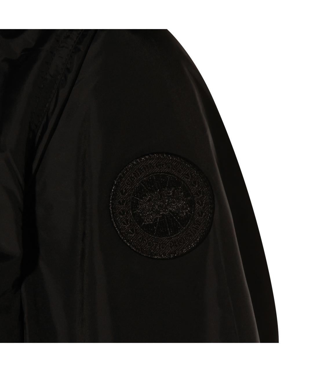 CANADA GOOSE Черная полиамидовая куртка, фото 3