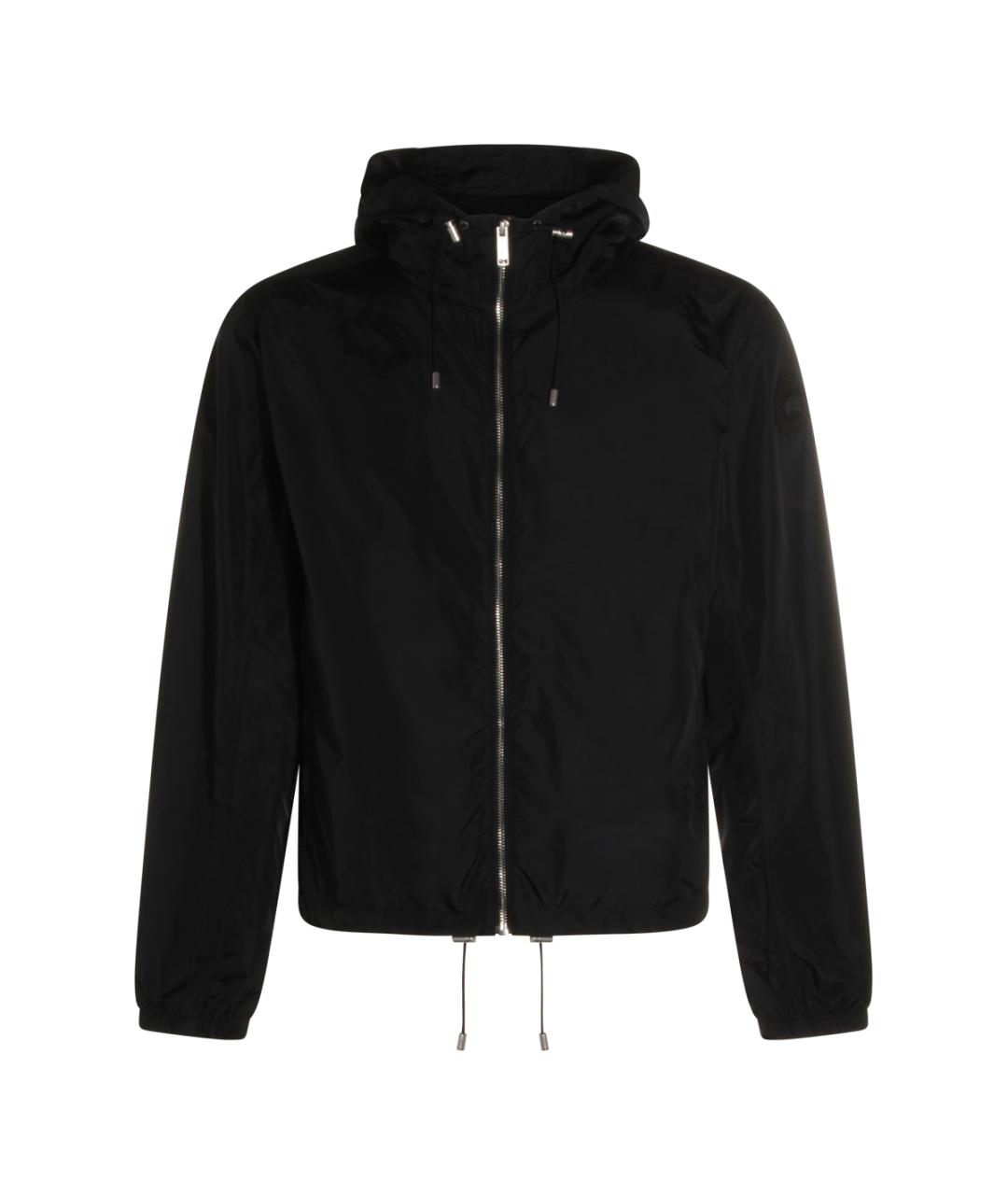 CANADA GOOSE Черная полиамидовая куртка, фото 1