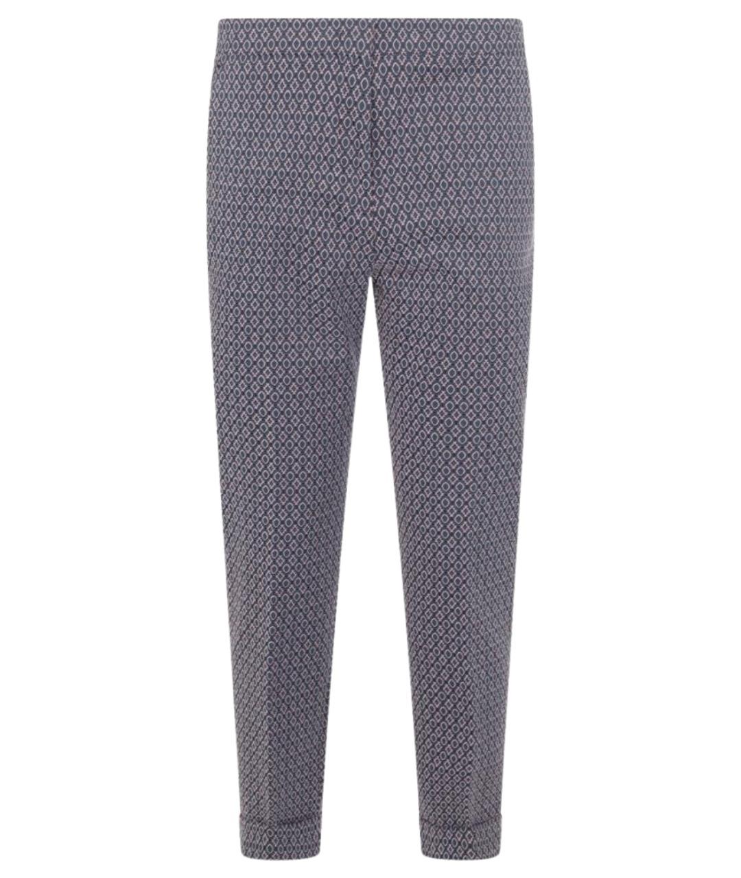 ETRO Мульти полиэстеровые прямые брюки, фото 1