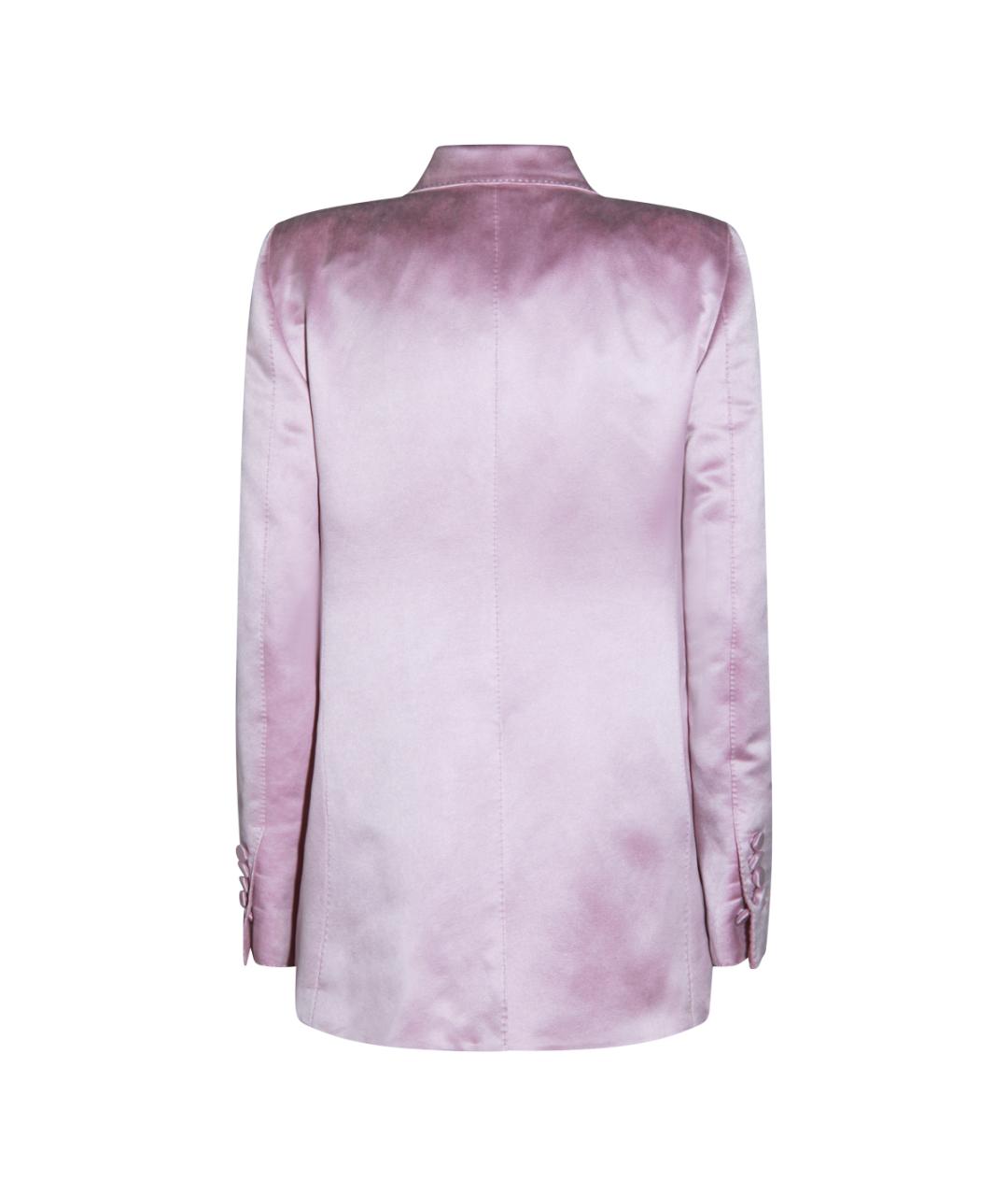 TOM FORD Розовый хлопковый жакет/пиджак, фото 2