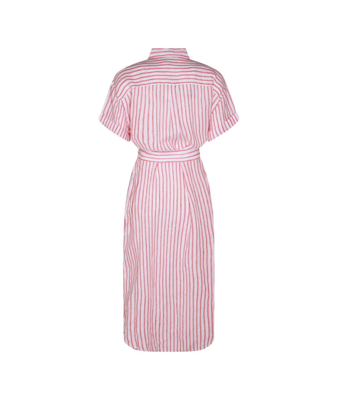 POLO RALPH LAUREN Мульти льняное повседневное платье, фото 2