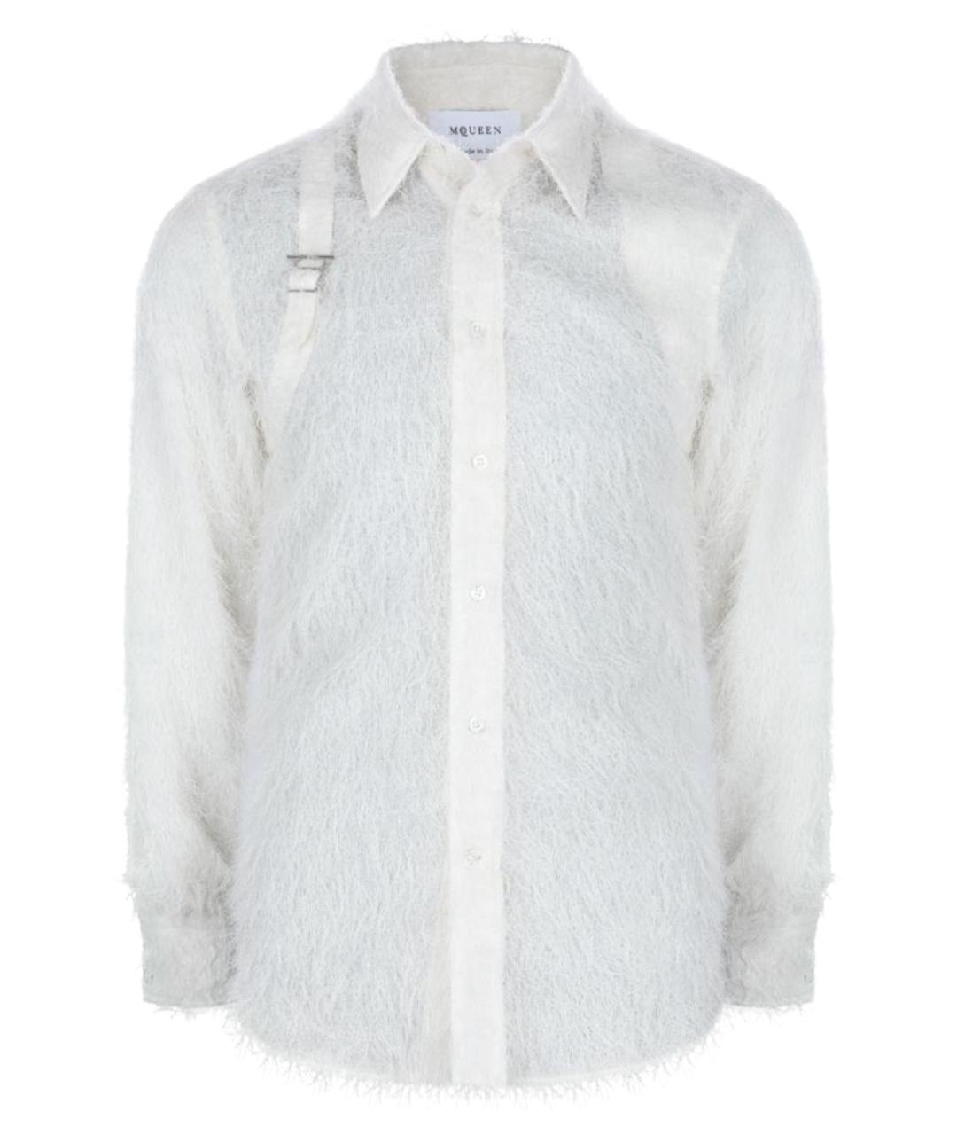 ALEXANDER MCQUEEN Белая кэжуал рубашка, фото 1