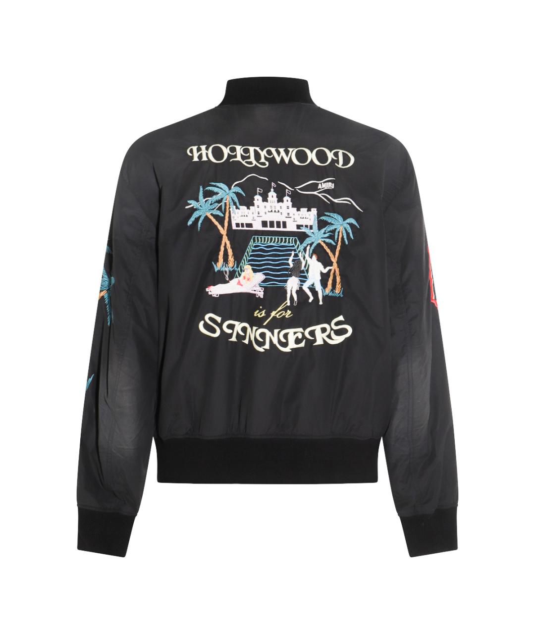 AMIRI Черная полиамидовая куртка, фото 2