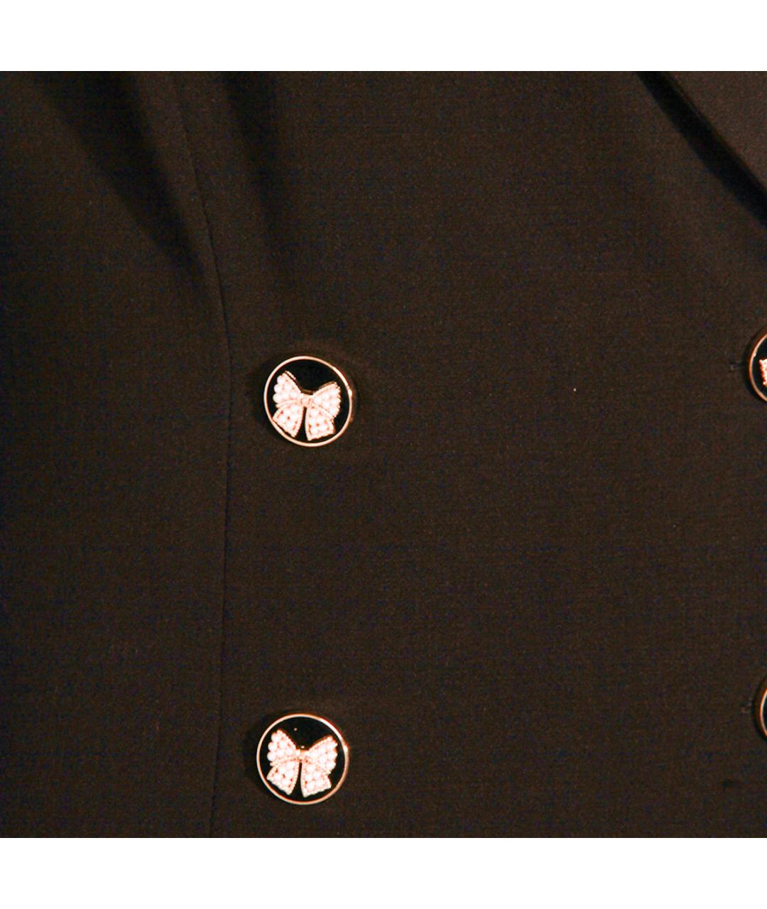 NISSA Черное полиэстеровое повседневное платье, фото 3