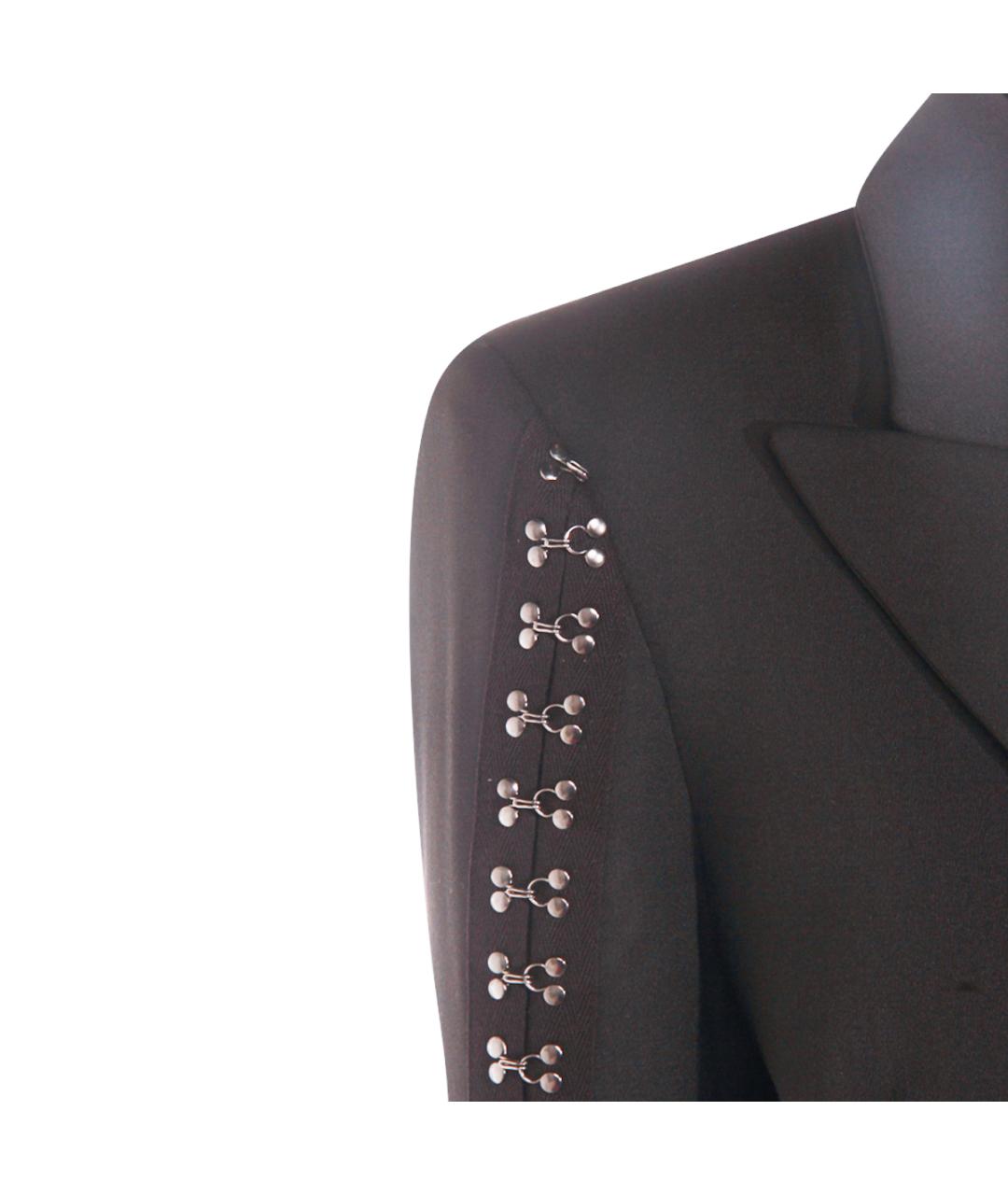 NISSA Черный полиэстеровый жакет/пиджак, фото 3