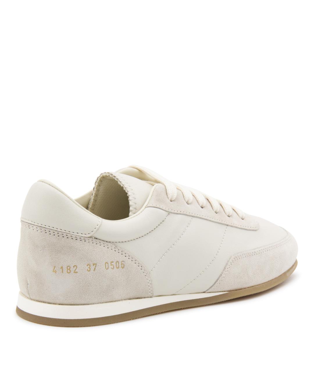 COMMON PROJECTS Белые кожаные кроссовки, фото 3