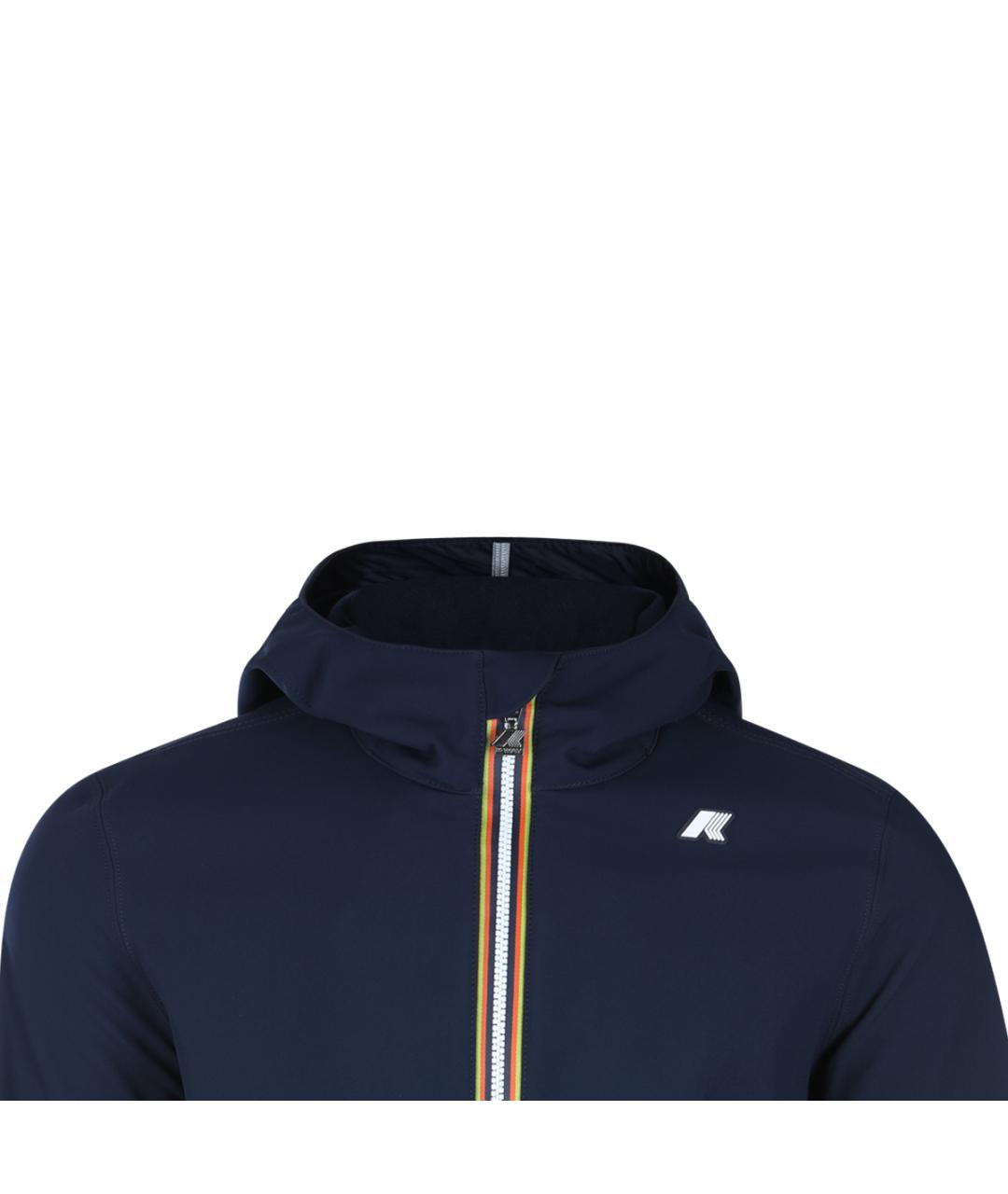 K-WAY Синяя полиамидовая куртка, фото 3