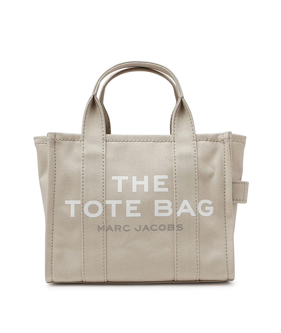 MARC JACOBS Бежевая хлопковая сумка тоут, фото 1