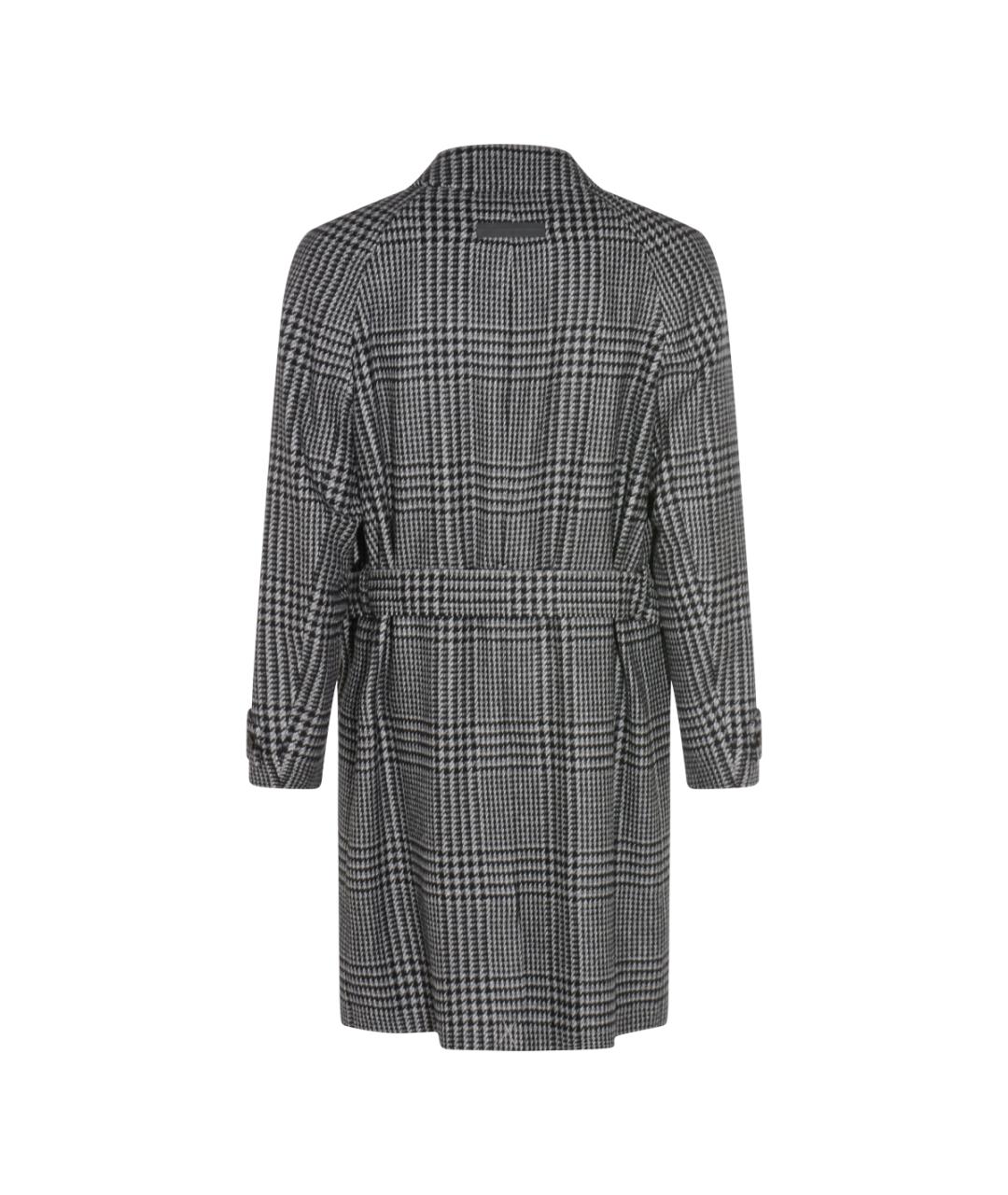 ZEGNA Мульти шерстяное пальто, фото 2