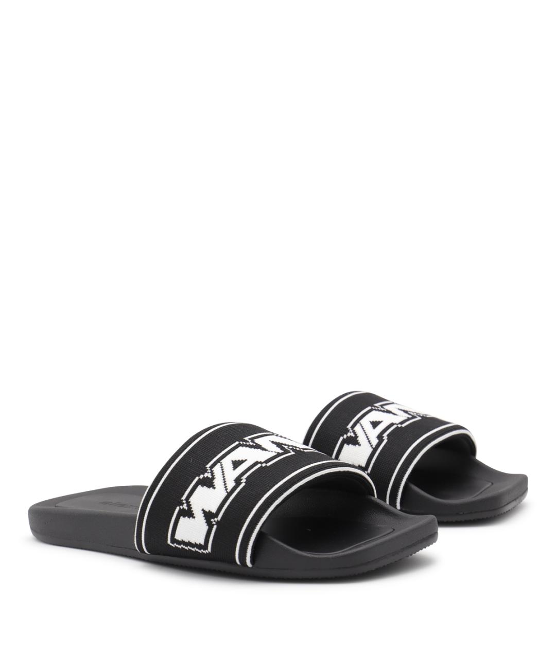 ALEXANDER WANG Черные шлепанцы, фото 2
