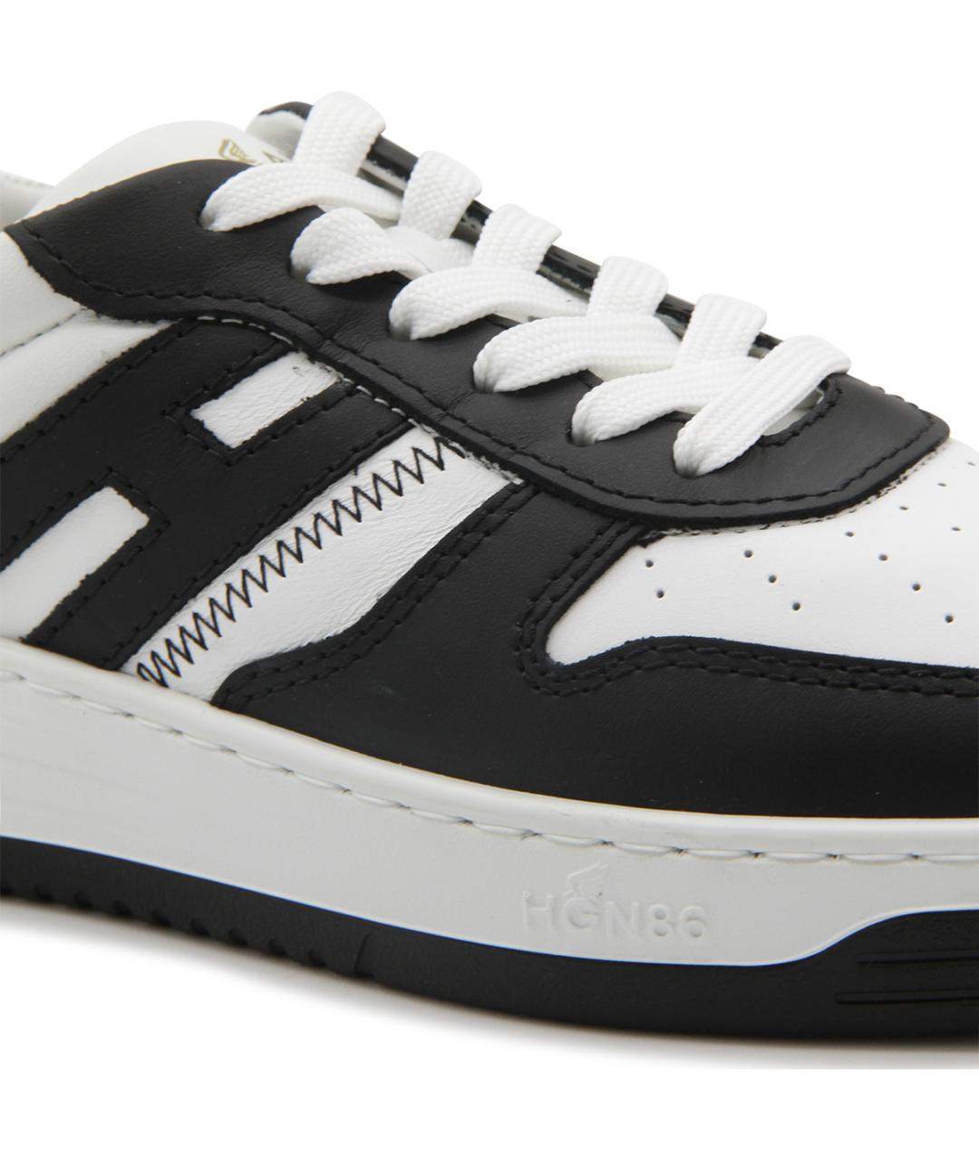 HOGAN Мульти кожаные кроссовки, фото 4