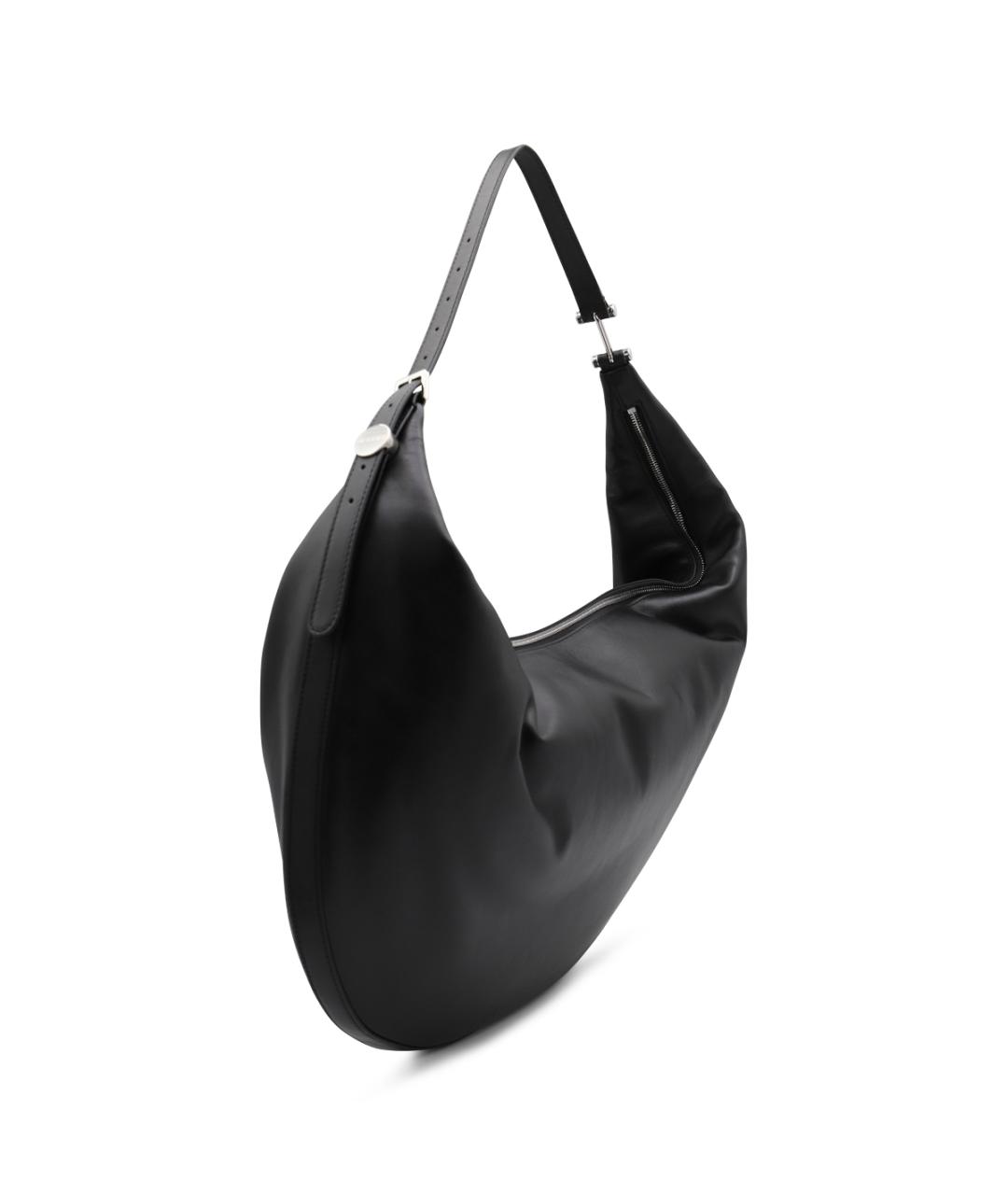 MARNI Черная кожаная сумка через плечо, фото 2