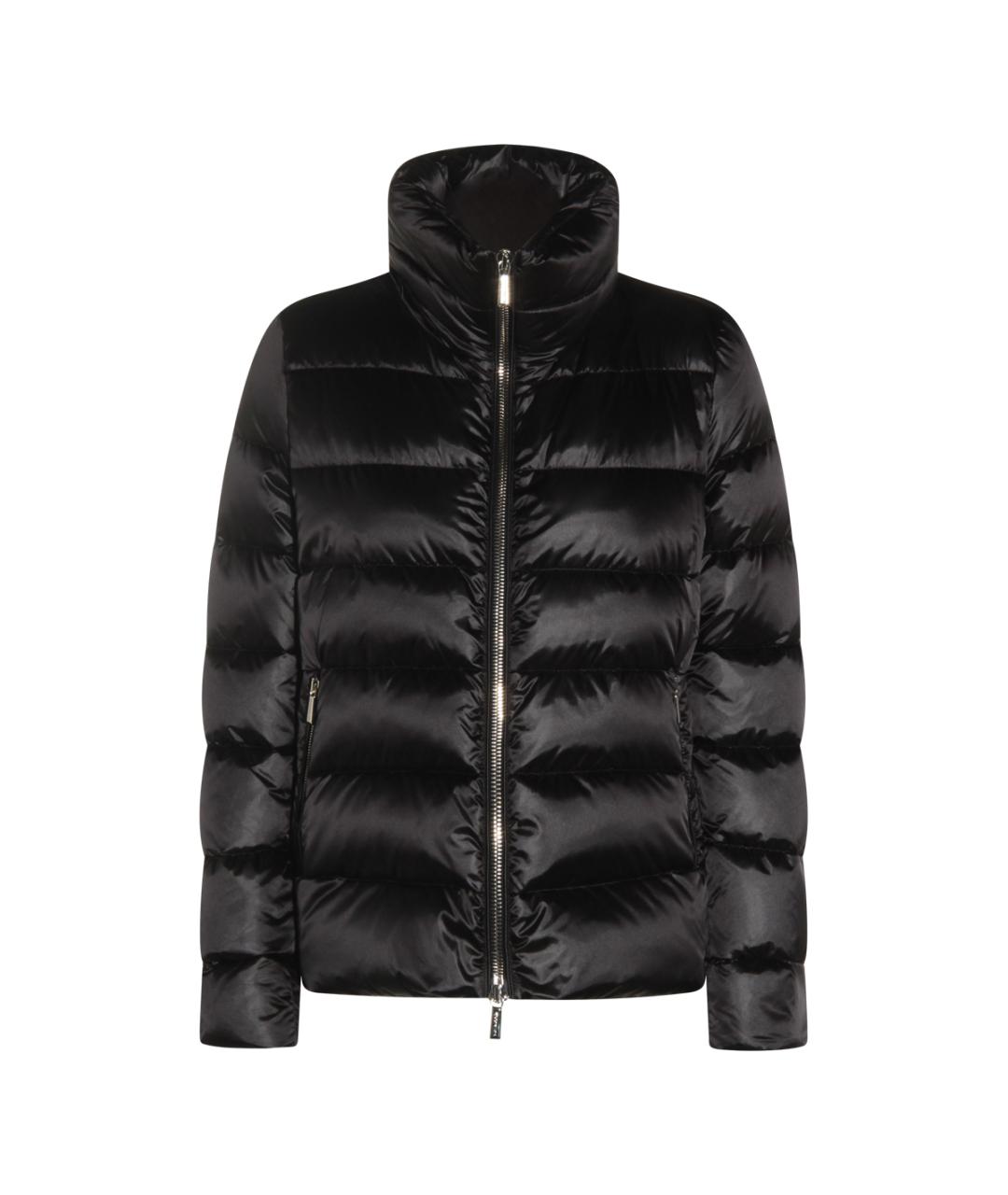 MOORER Черная куртка, фото 1