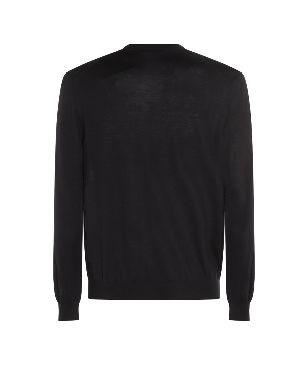 MALO Синий шерстяной джемпер / свитер, фото 2