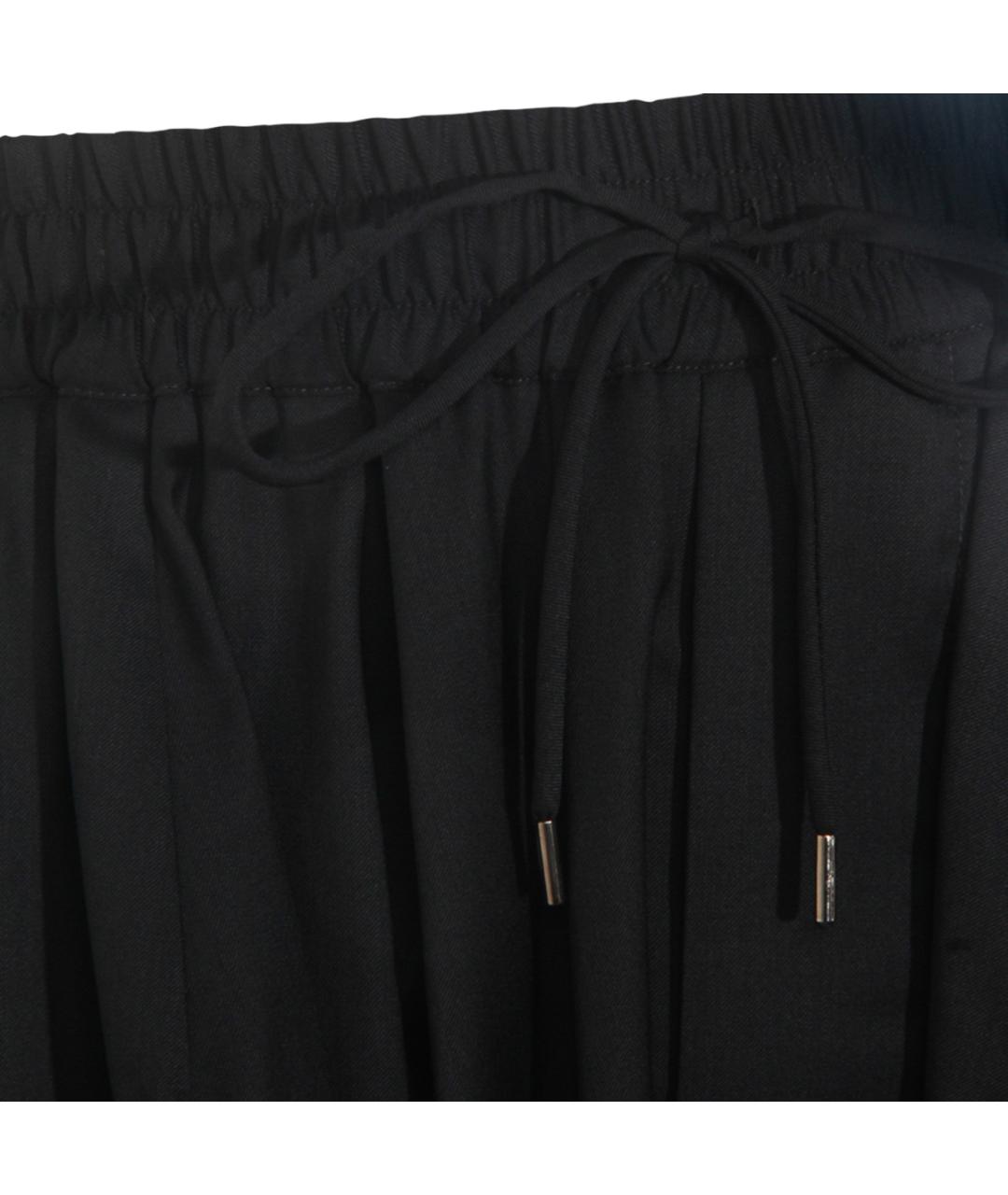 VIVIENNE WESTWOOD Черные шерстяные повседневные брюки, фото 3