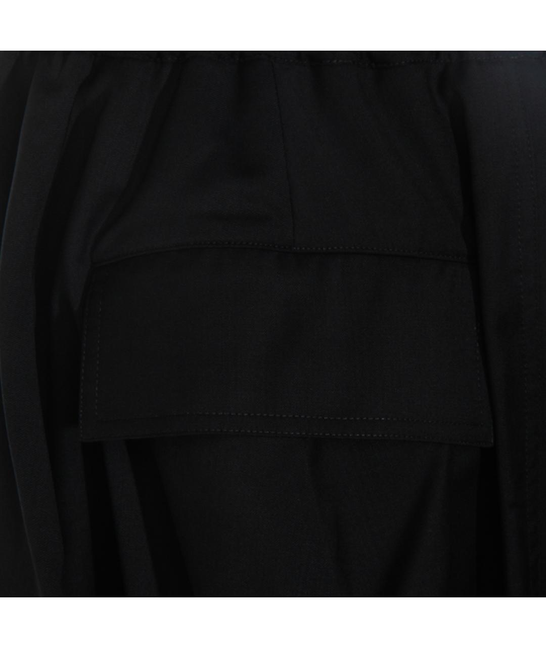 VIVIENNE WESTWOOD Черные шерстяные повседневные брюки, фото 4