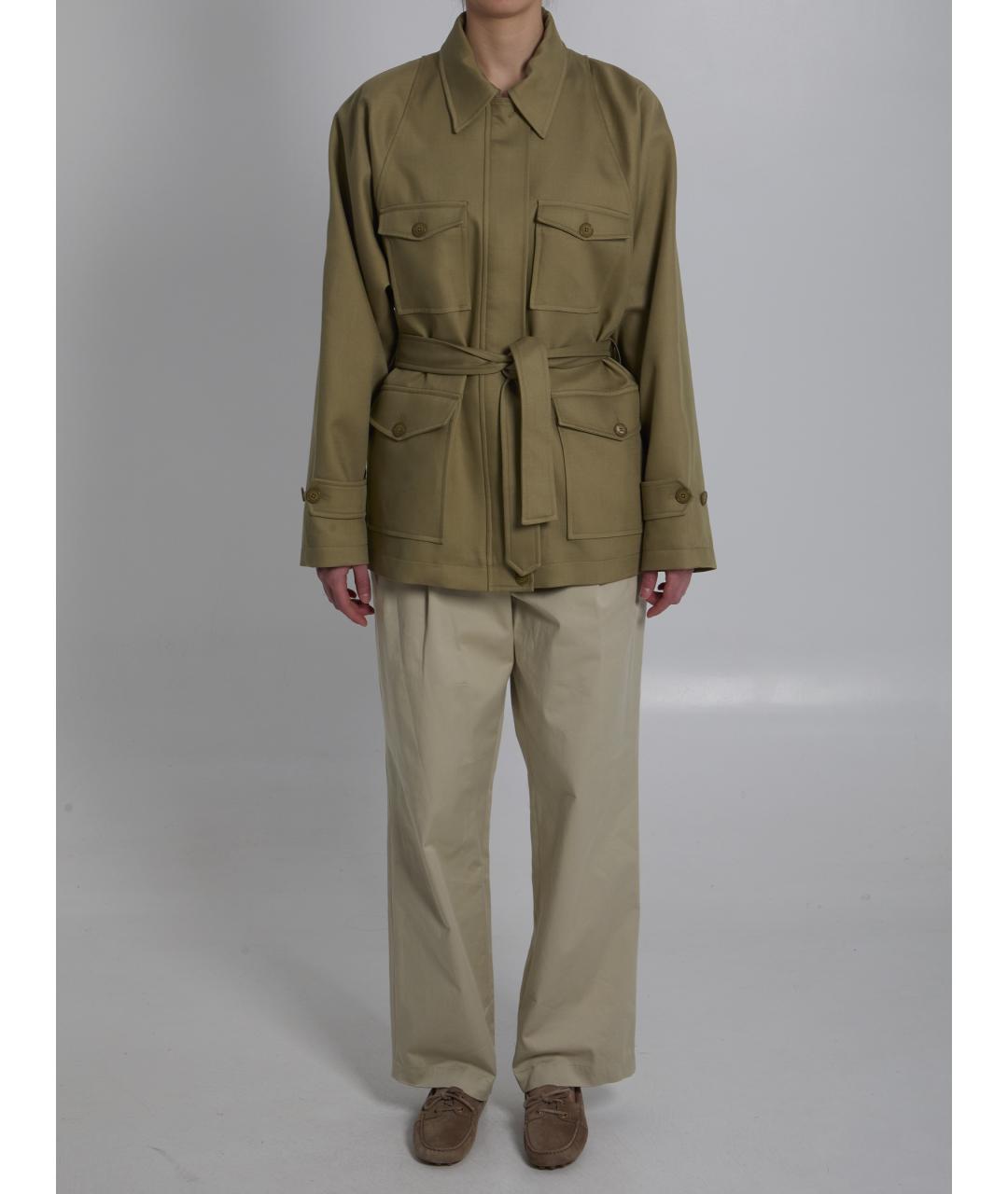 THE FRANKIE SHOP Хаки куртка, фото 5