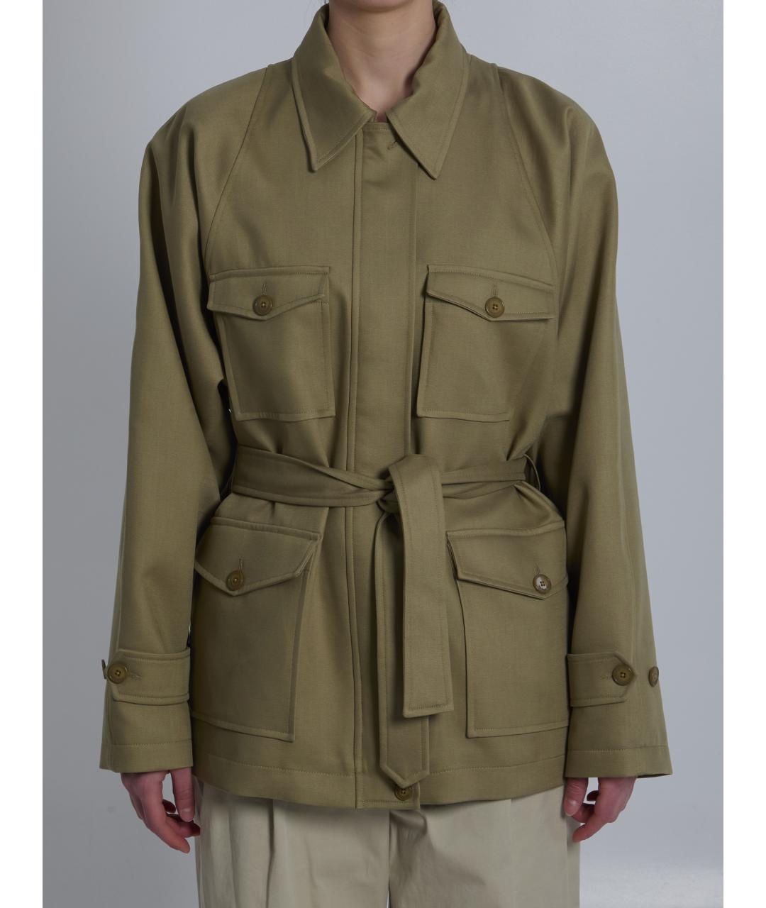 THE FRANKIE SHOP Хаки куртка, фото 6