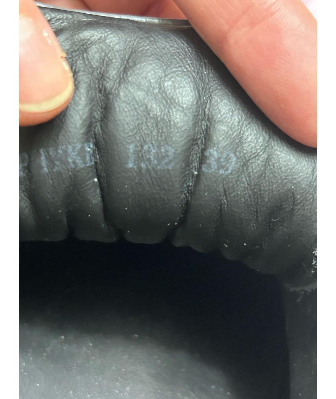 OFFICINE CREATIVE Серые кожаные кроссовки, фото 6