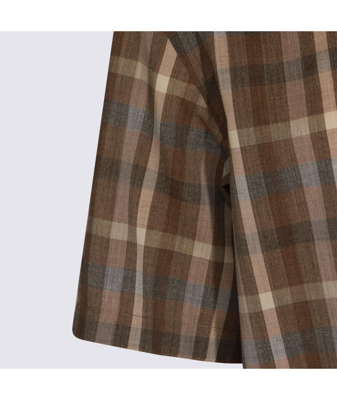 AURALEE Мульти кэжуал рубашка, фото 4