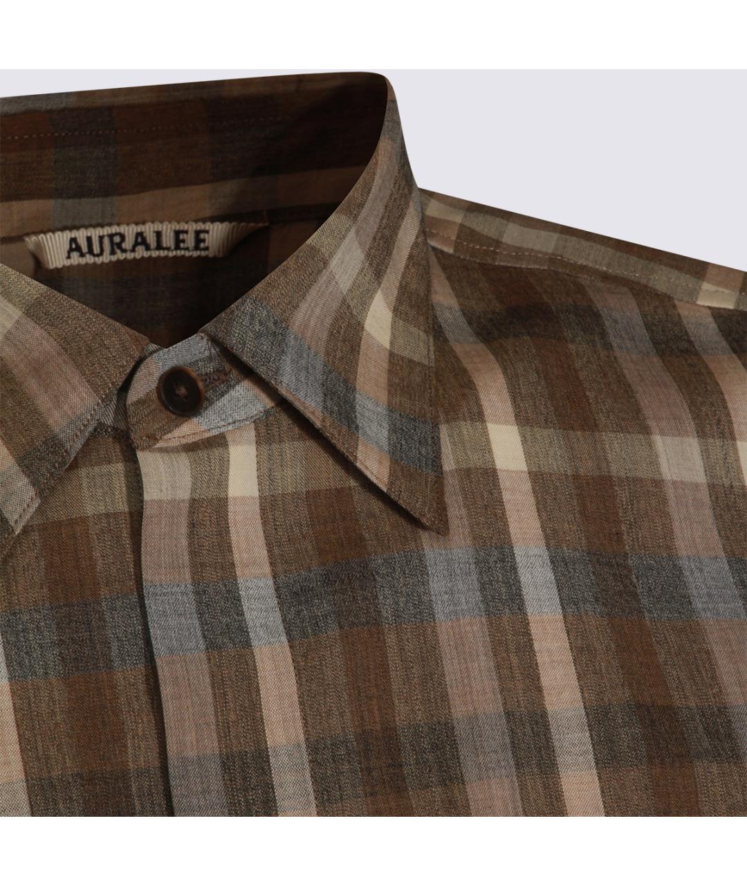 AURALEE Мульти кэжуал рубашка, фото 3