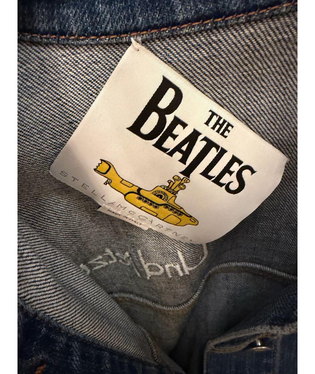 STELLA MCCARTNEY Синяя хлопковая куртка, фото 2