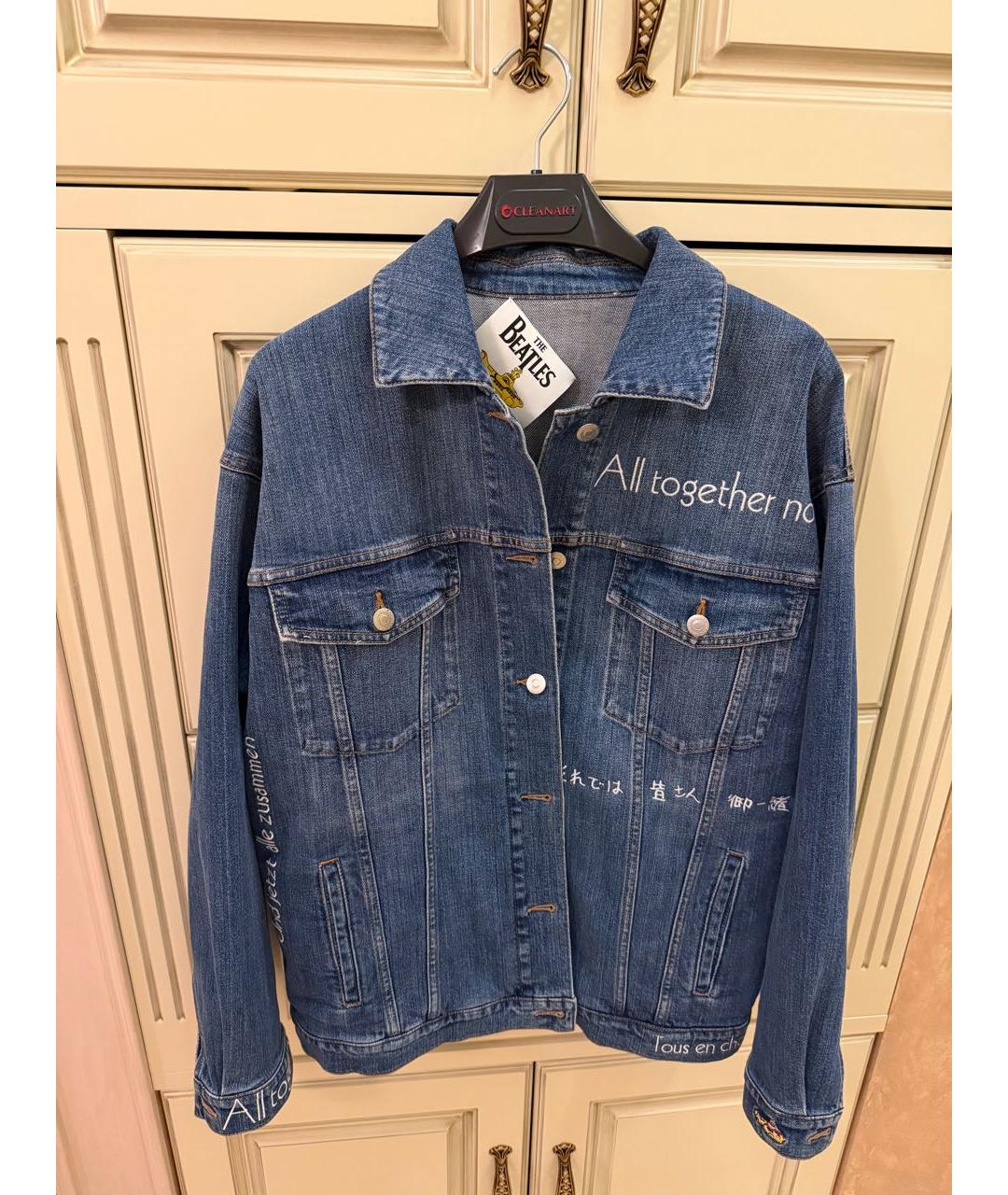 STELLA MCCARTNEY Синяя хлопковая куртка, фото 9