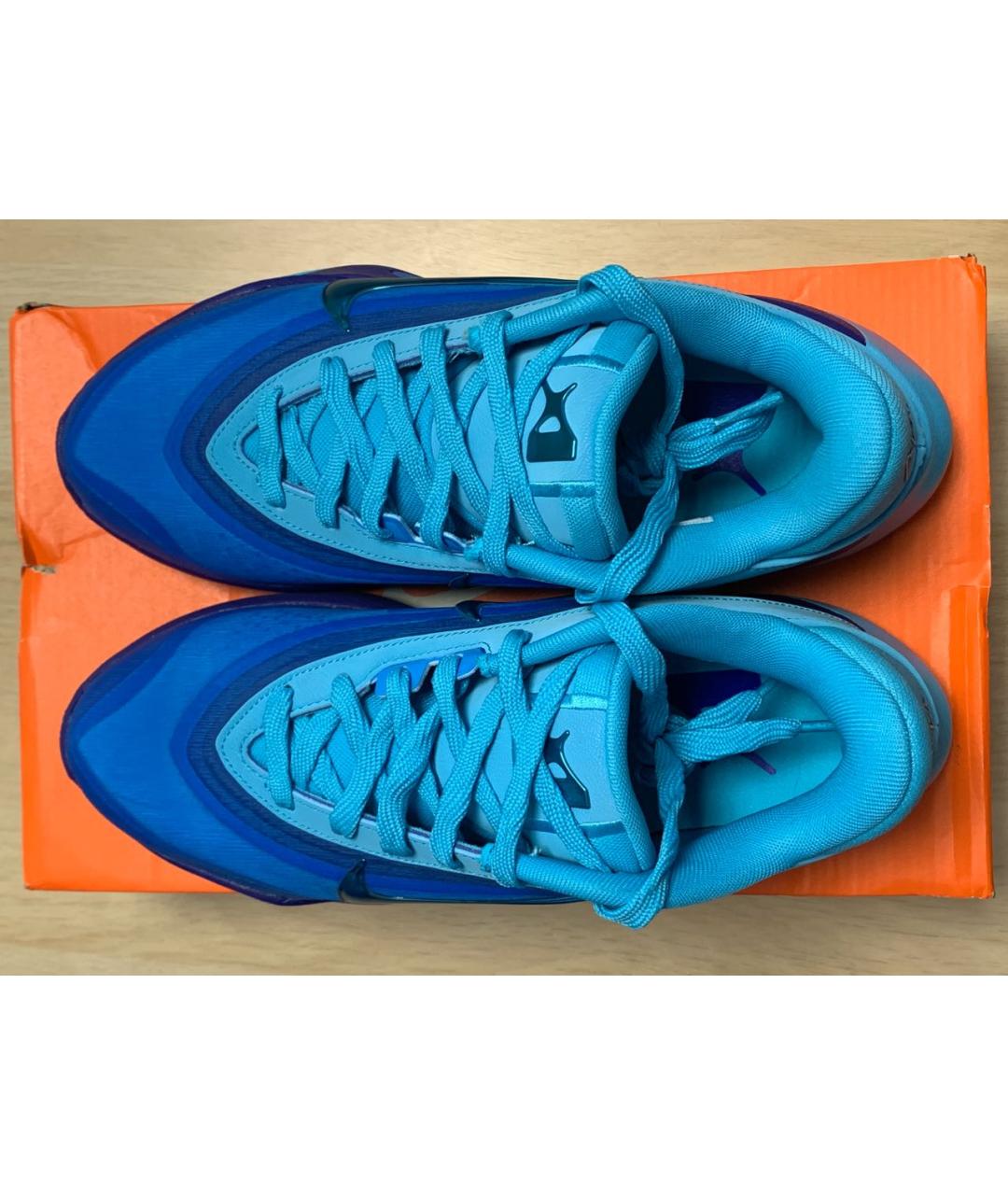 NIKE Синие текстильные кроссовки, фото 3