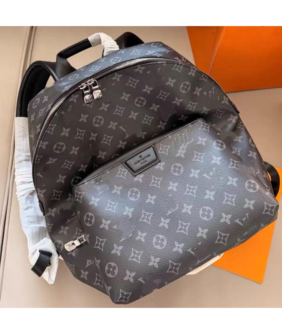 LOUIS VUITTON Черный рюкзак, фото 2