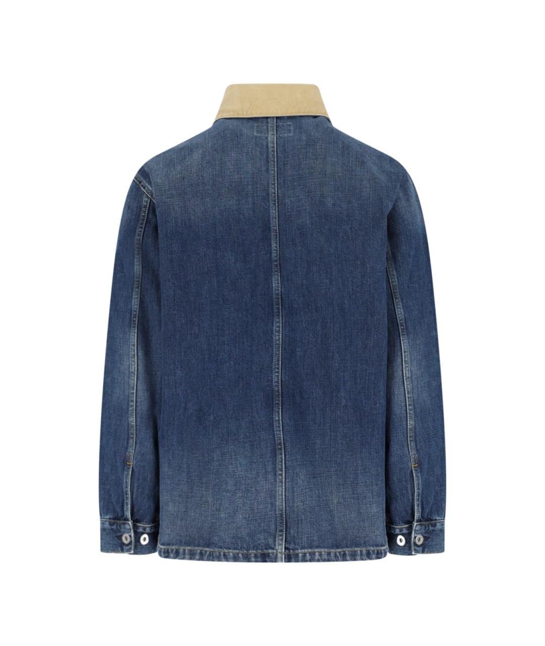 CARHARTT WIP Синяя хлопковая куртка, фото 2