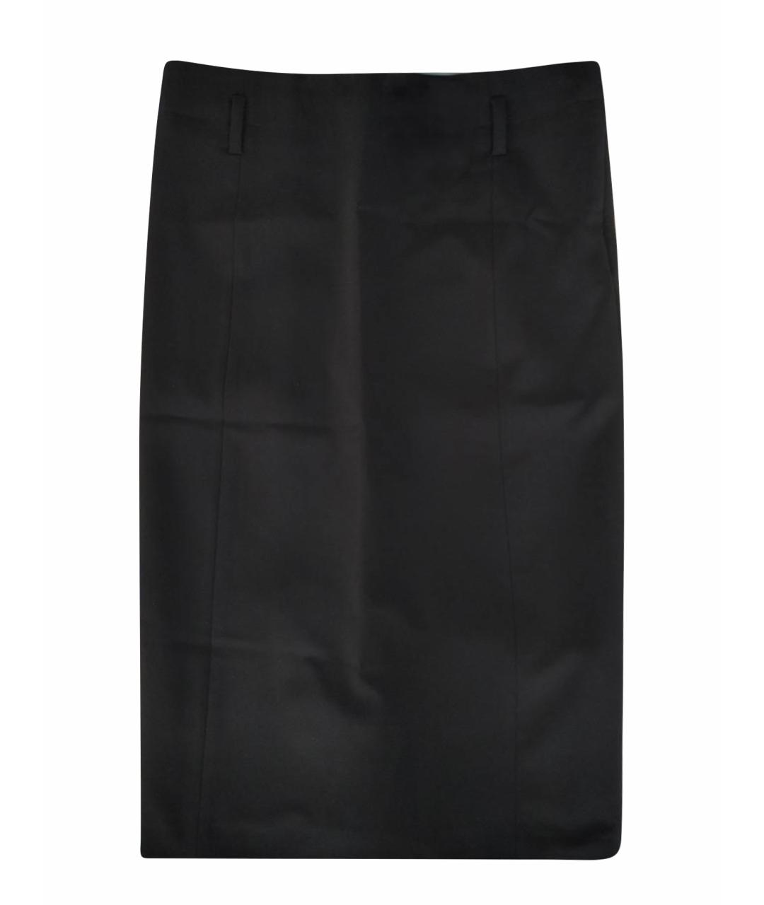 TOM FORD Черная юбка миди, фото 1
