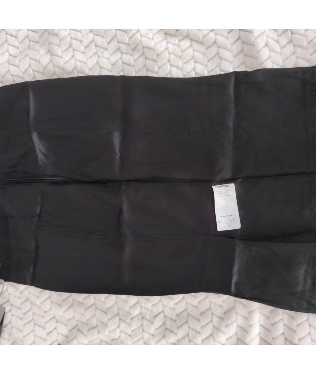 TOM FORD Черная юбка миди, фото 2