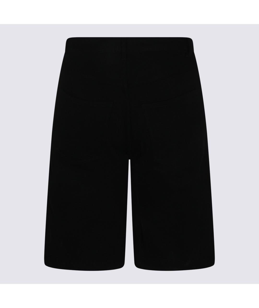 AURALEE Черные шелковые шорты, фото 2
