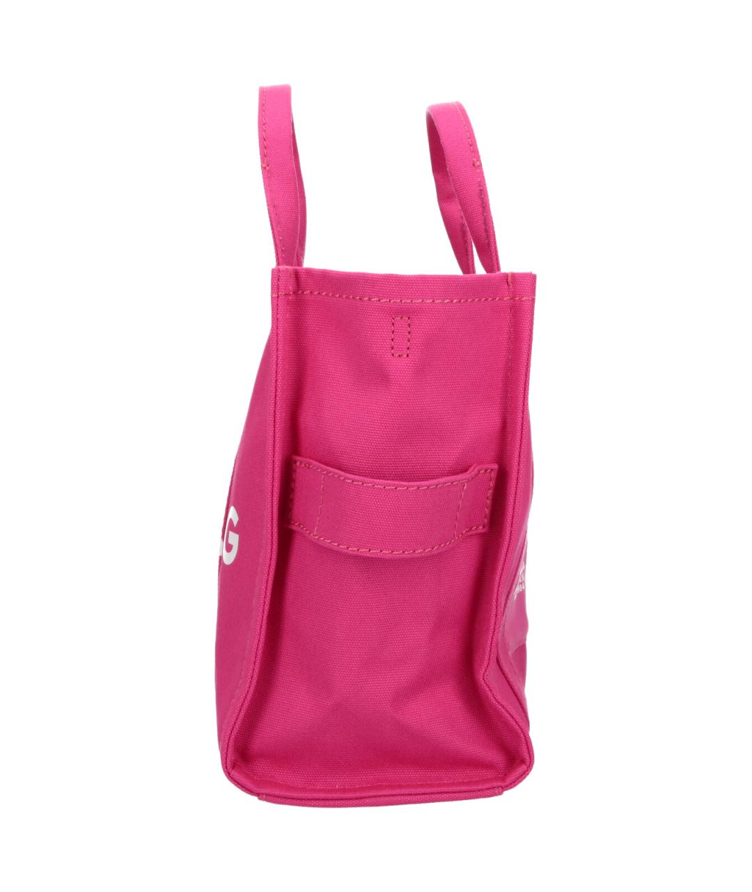 MARC JACOBS Розовая хлопковая сумка через плечо, фото 5