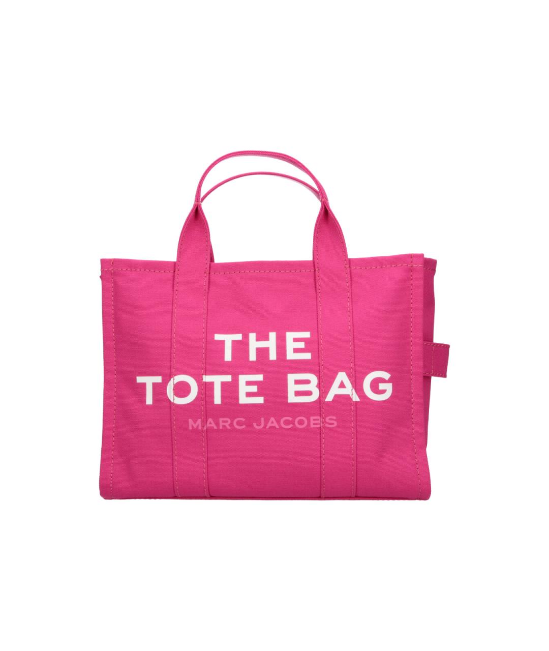 MARC JACOBS Розовая хлопковая сумка через плечо, фото 1