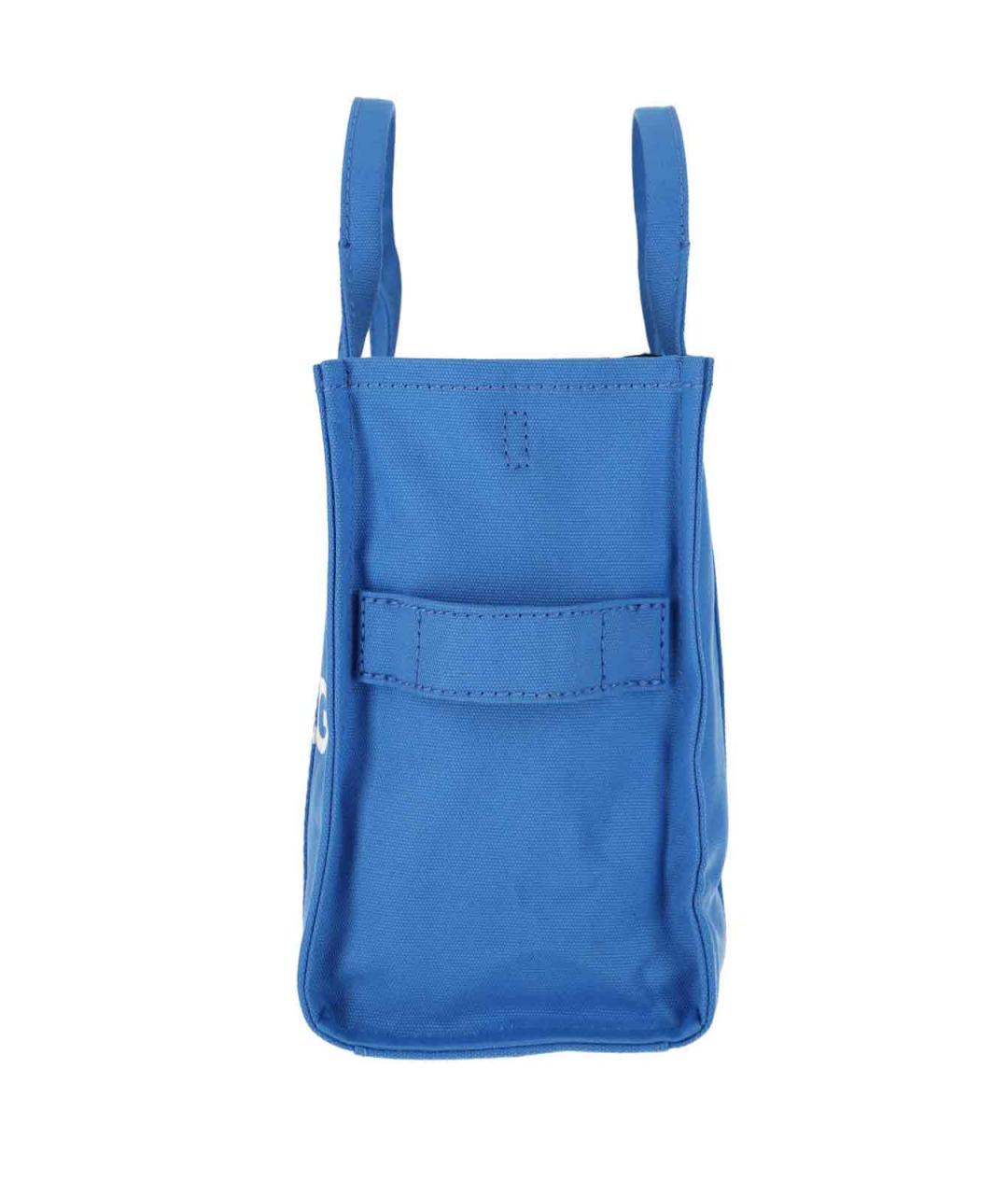 MARC JACOBS Синяя хлопковая сумка тоут, фото 5