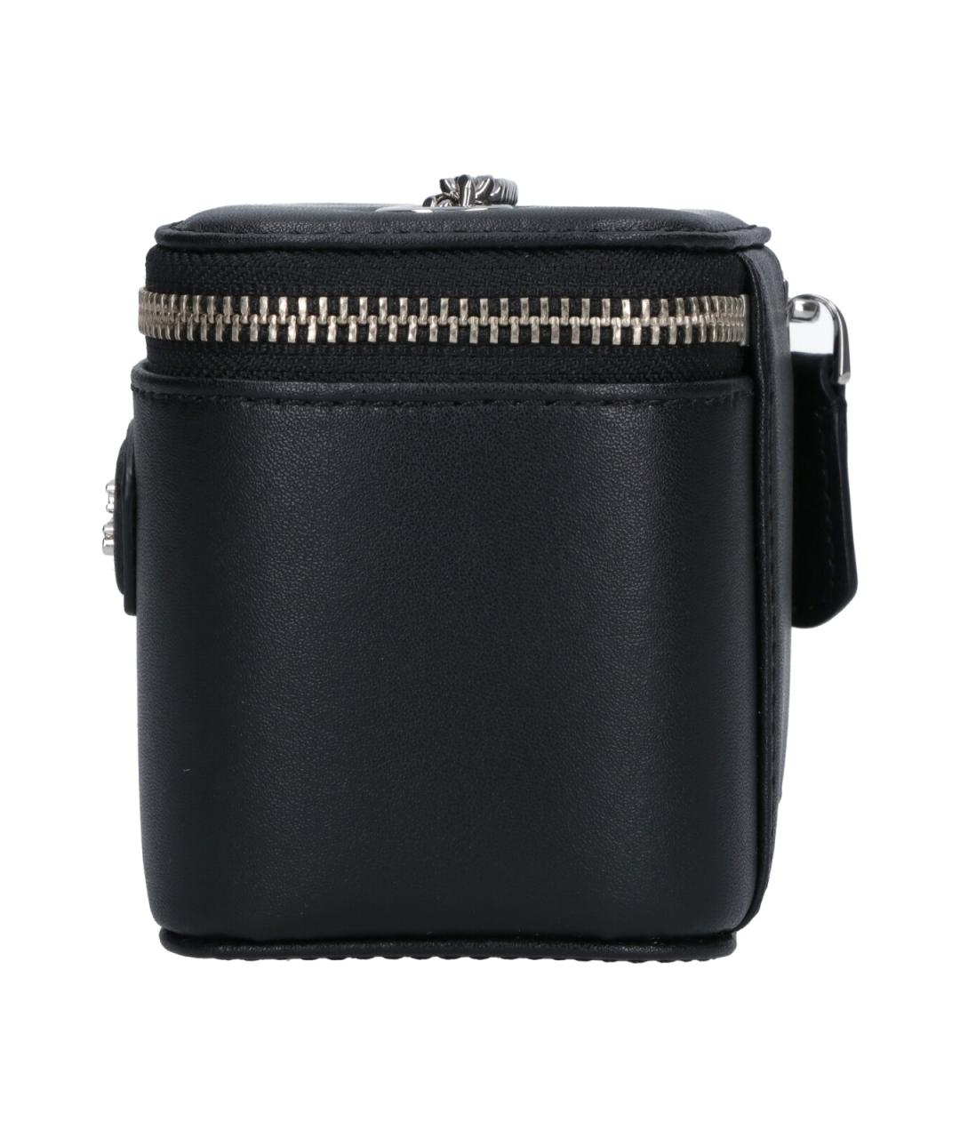 MARC JACOBS Черная кожаная сумка через плечо, фото 5