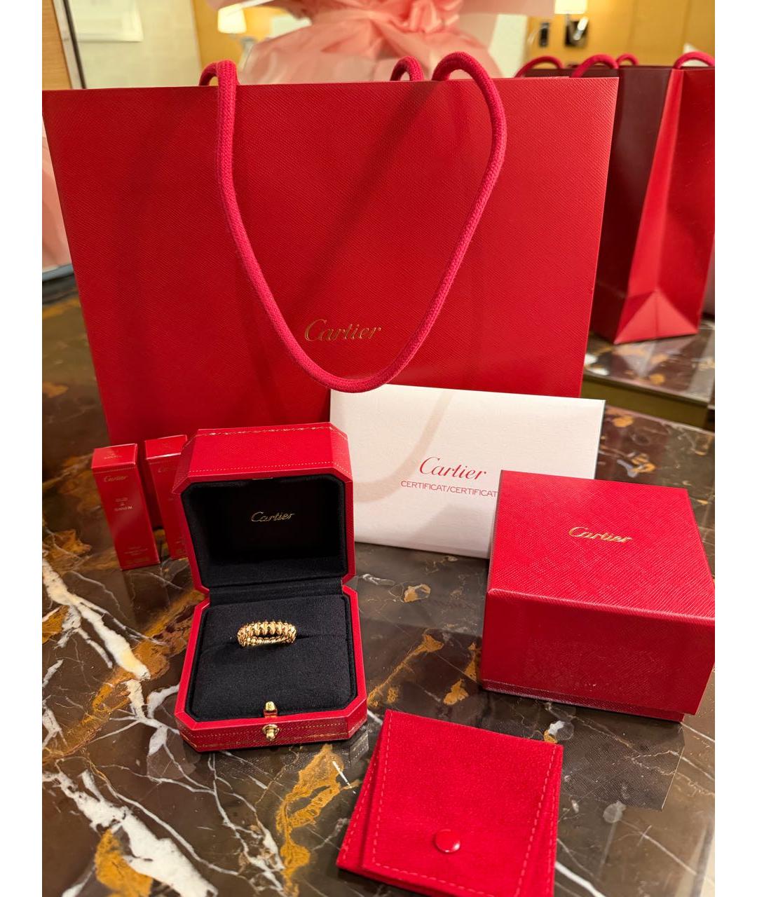 CARTIER Золотое кольцо из розового золота, фото 5