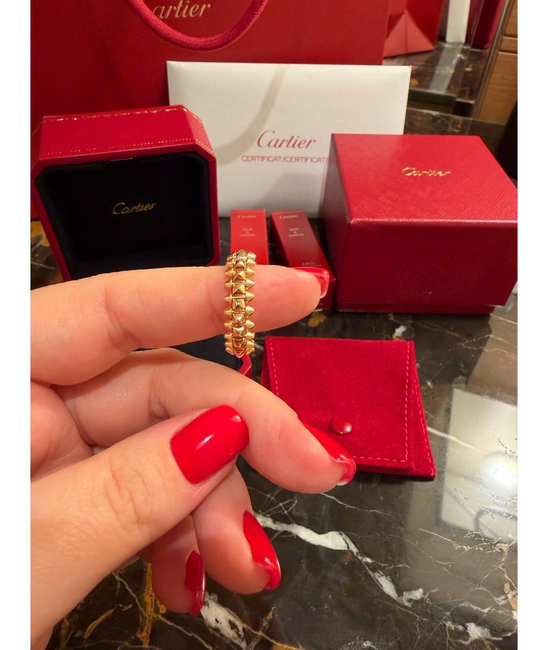 CARTIER Золотое кольцо из розового золота, фото 3