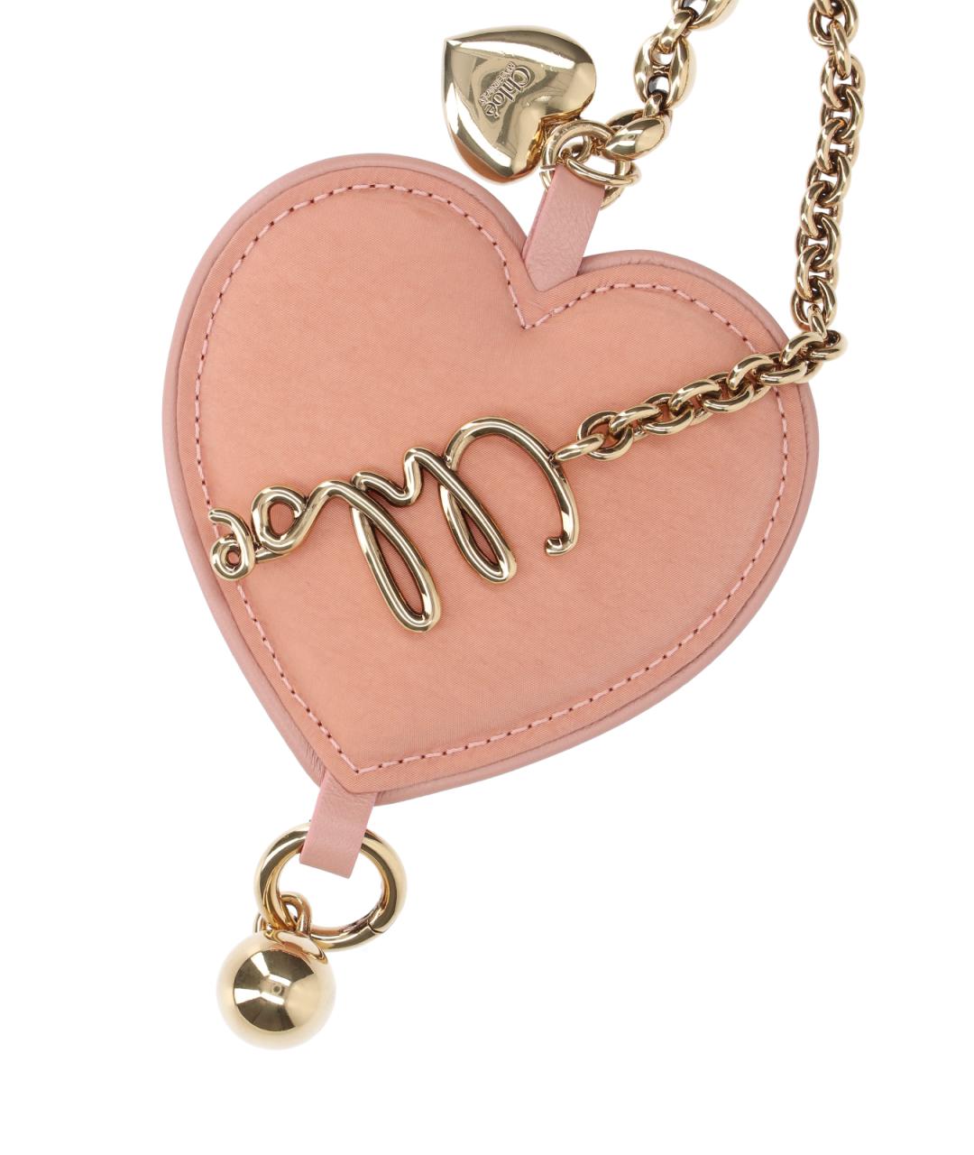 CHLOE Розовый брелок, фото 3