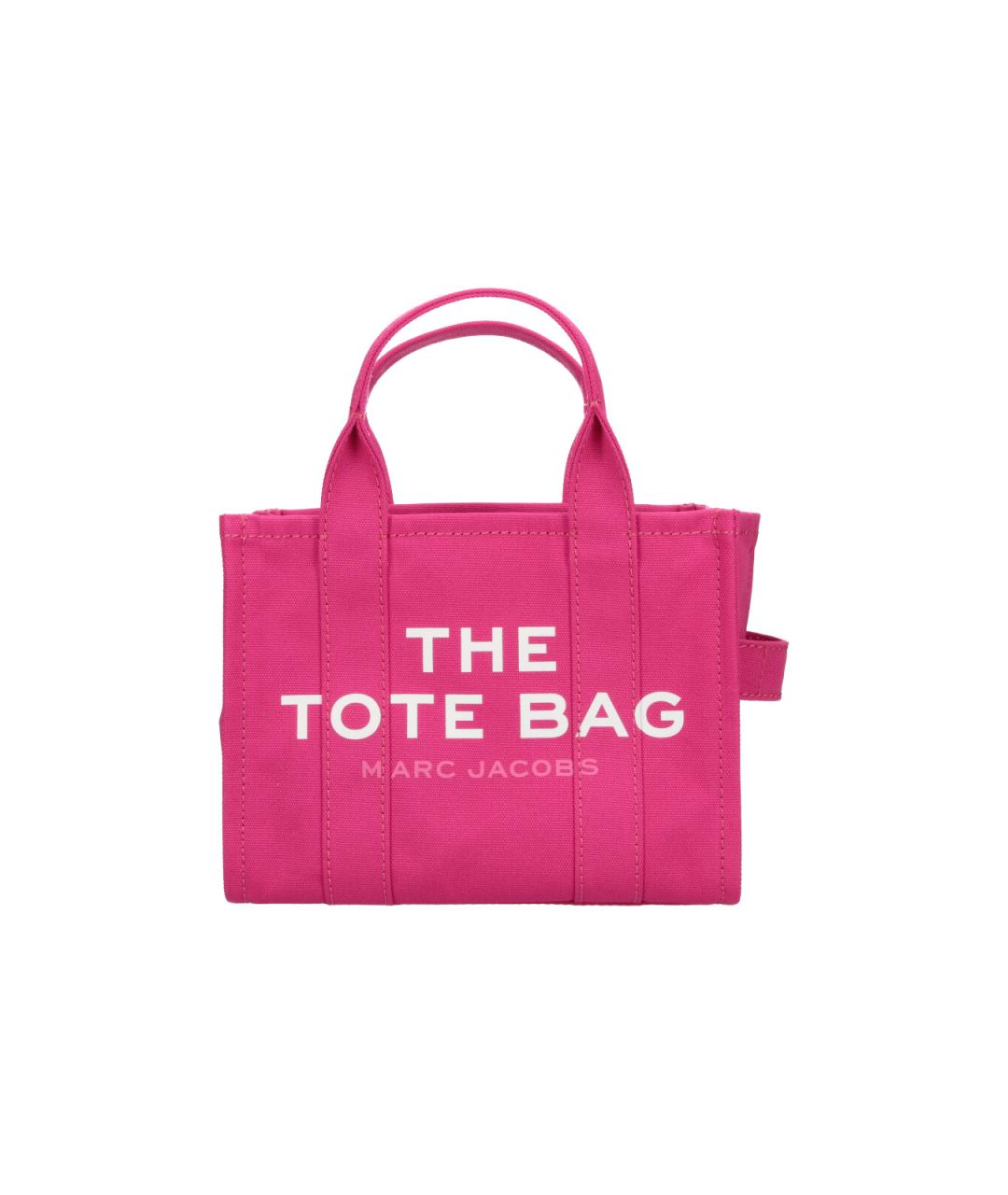 MARC JACOBS Розовая хлопковая сумка тоут, фото 1