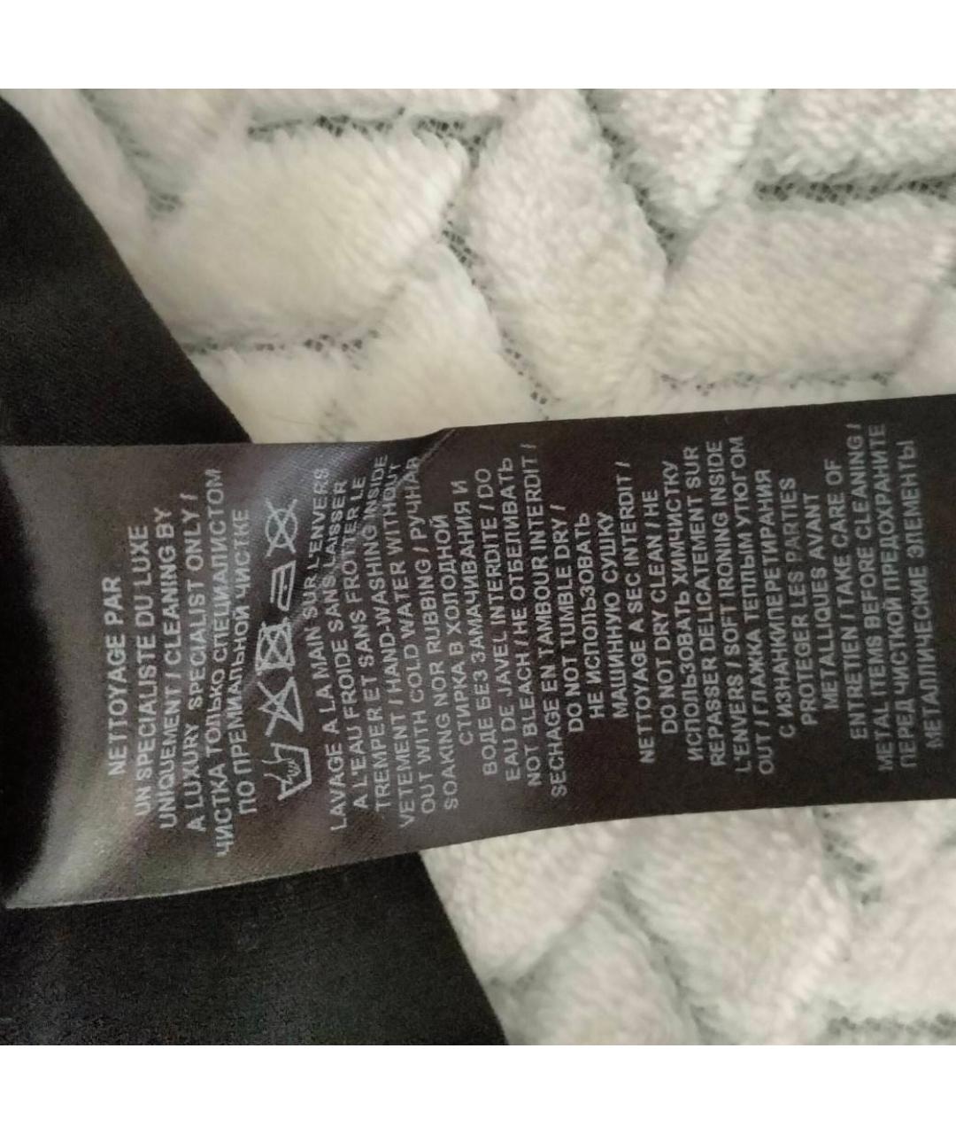 BALMAIN Черная хлопковая футболка, фото 6