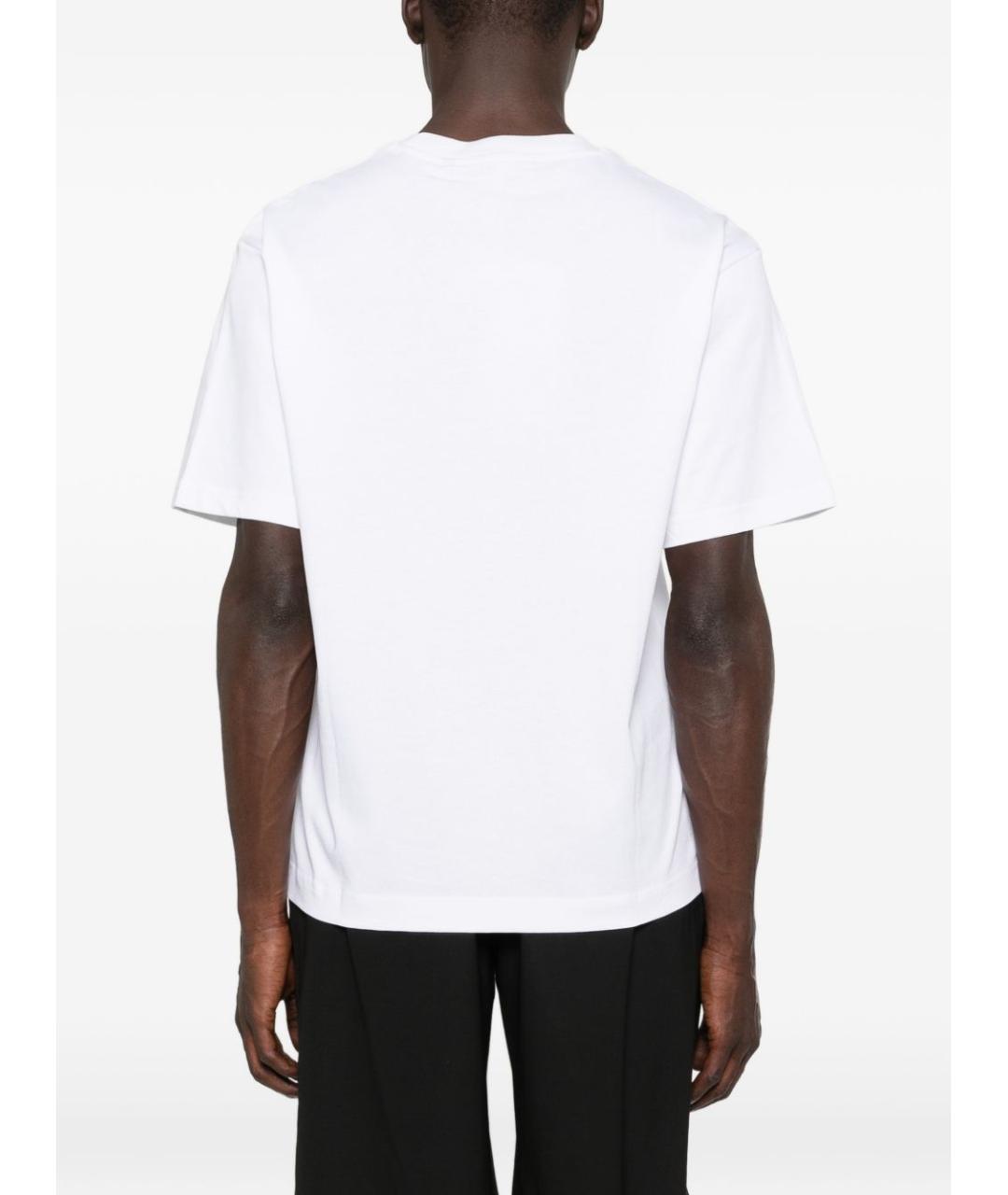 JOHN RICHMOND Белая хлопковая футболка, фото 2
