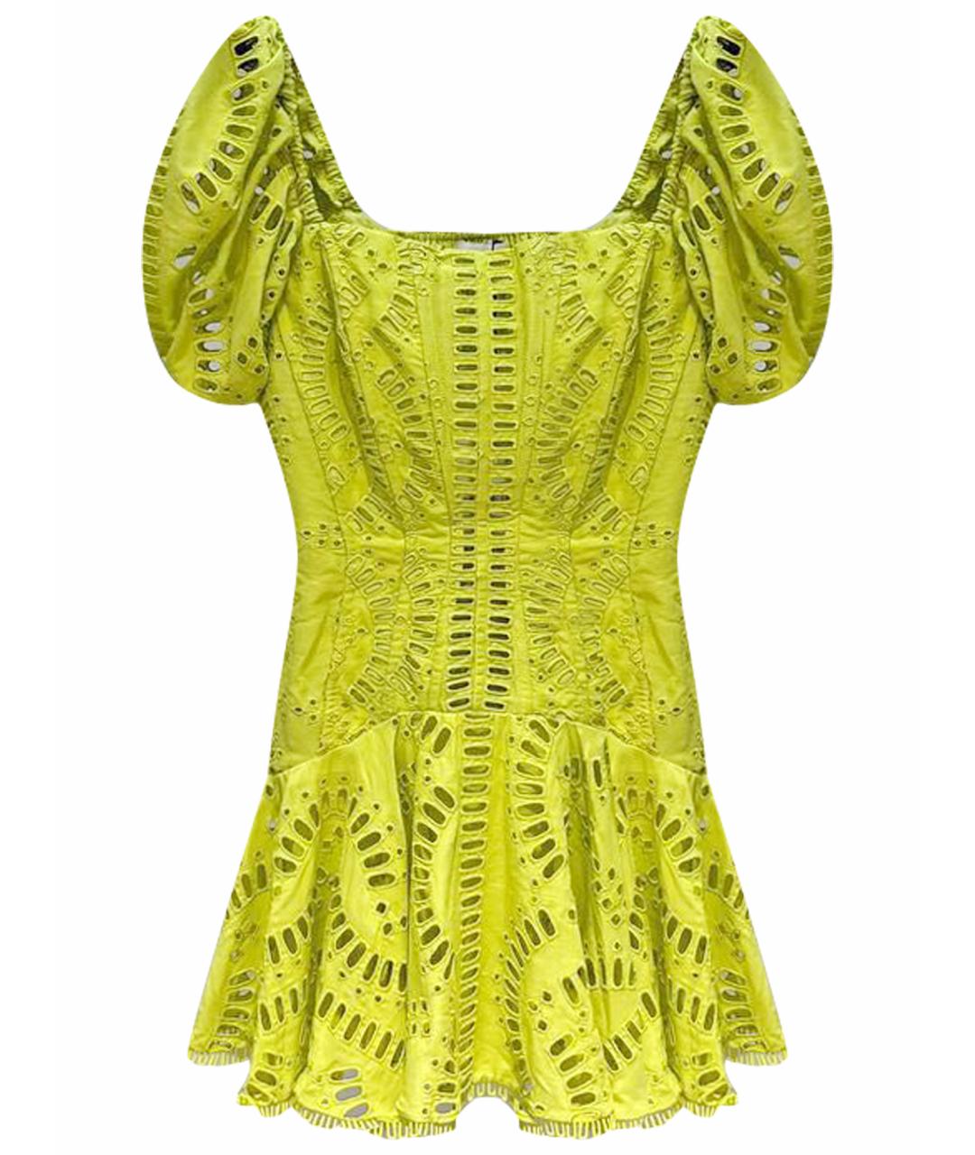 CHARO RUIZ Зеленые повседневное платье, фото 1