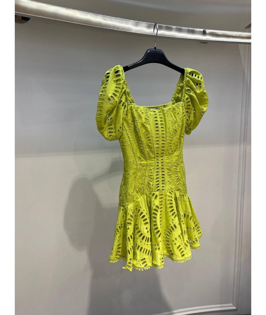 CHARO RUIZ Зеленые повседневное платье, фото 3