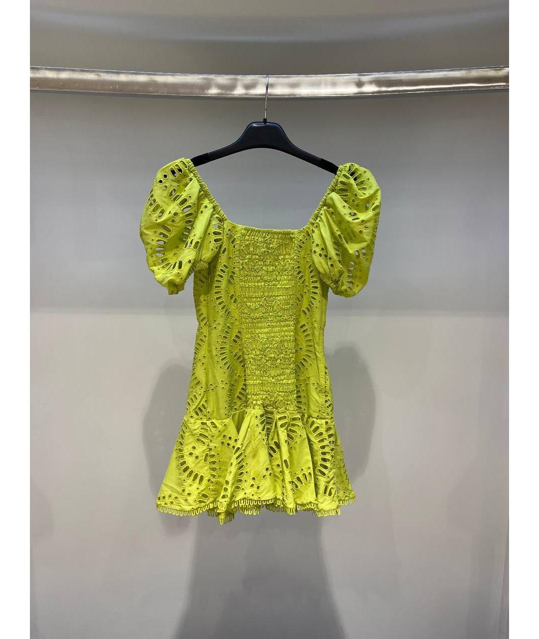 CHARO RUIZ Зеленые повседневное платье, фото 2