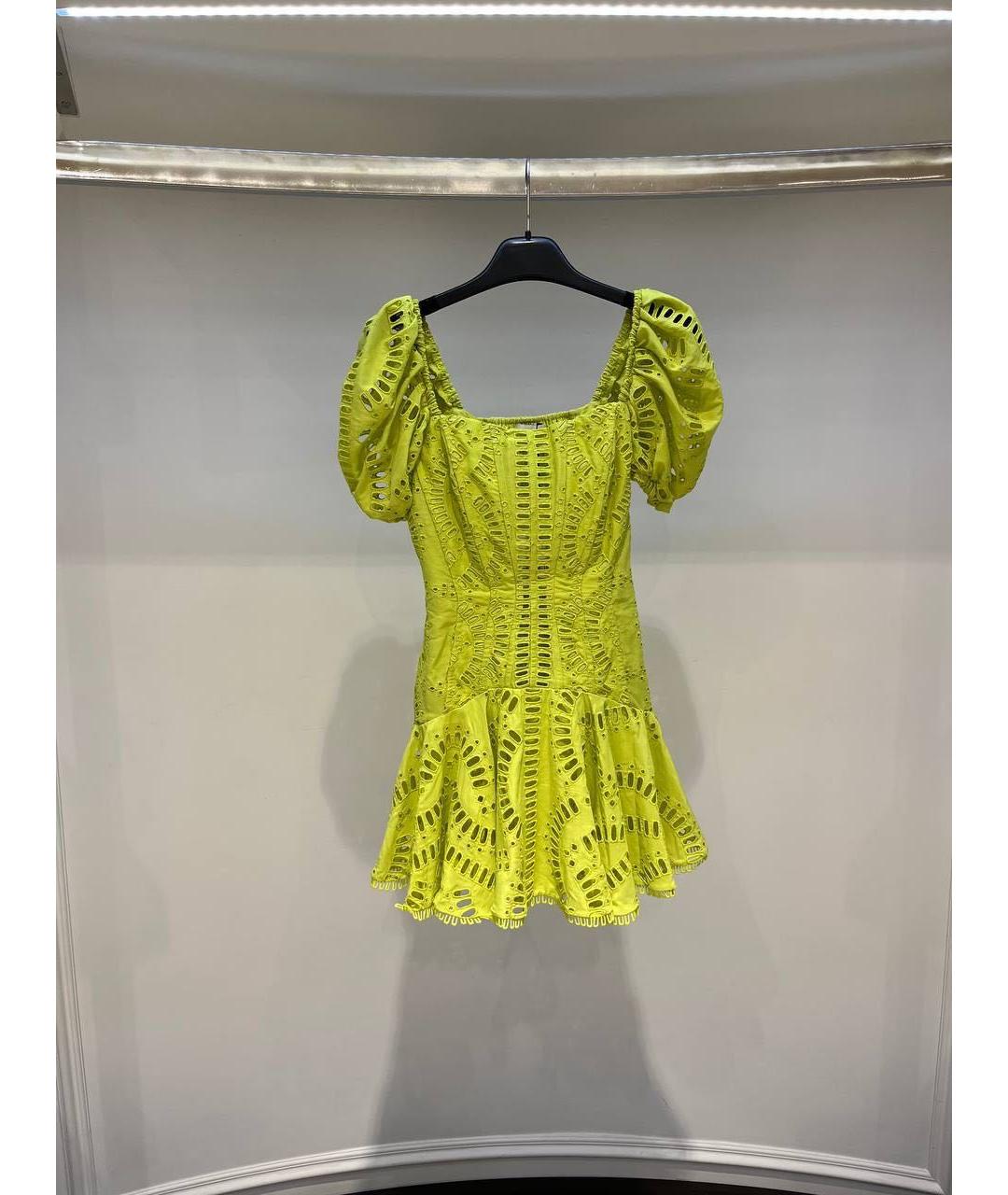 CHARO RUIZ Зеленые повседневное платье, фото 4