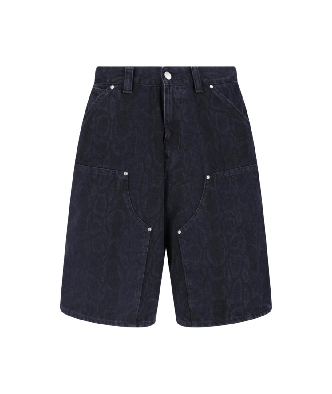 CARHARTT WIP Черные хлопковые шорты, фото 1