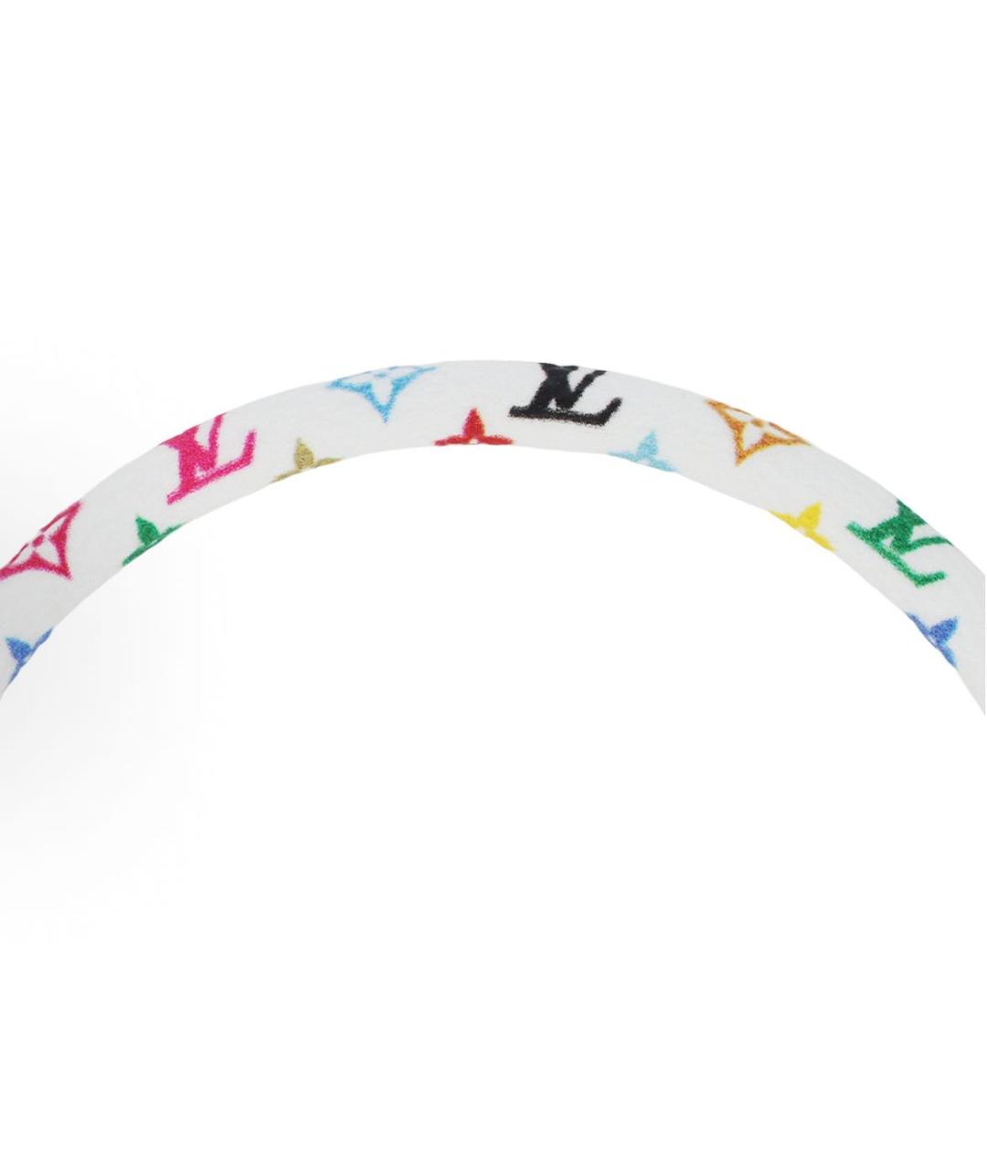 LOUIS VUITTON Белый латунный браслет, фото 3