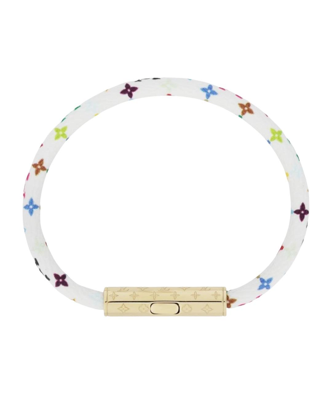 LOUIS VUITTON Белый латунный браслет, фото 1